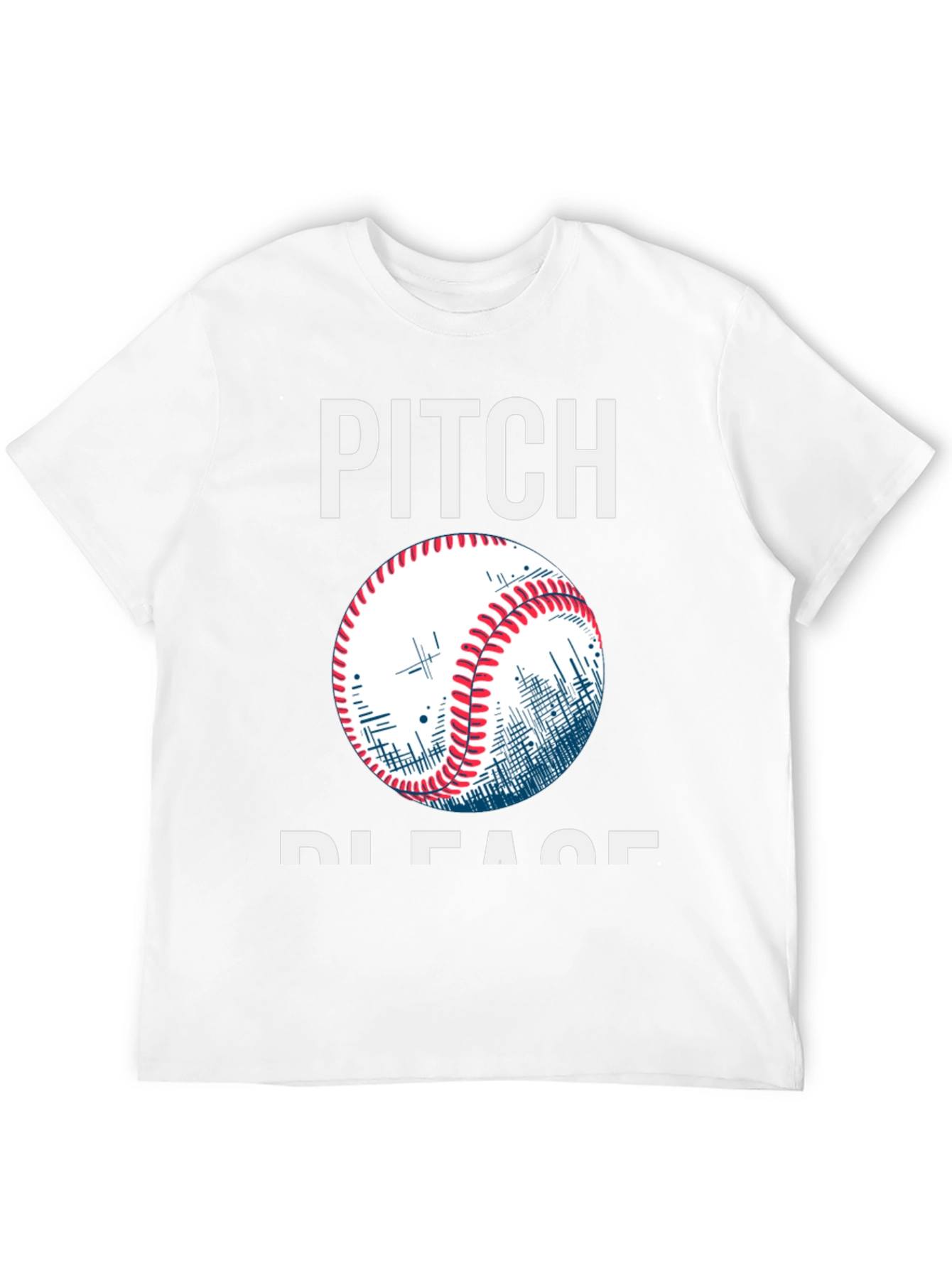 Pitch Please Baseball Graphic Tee