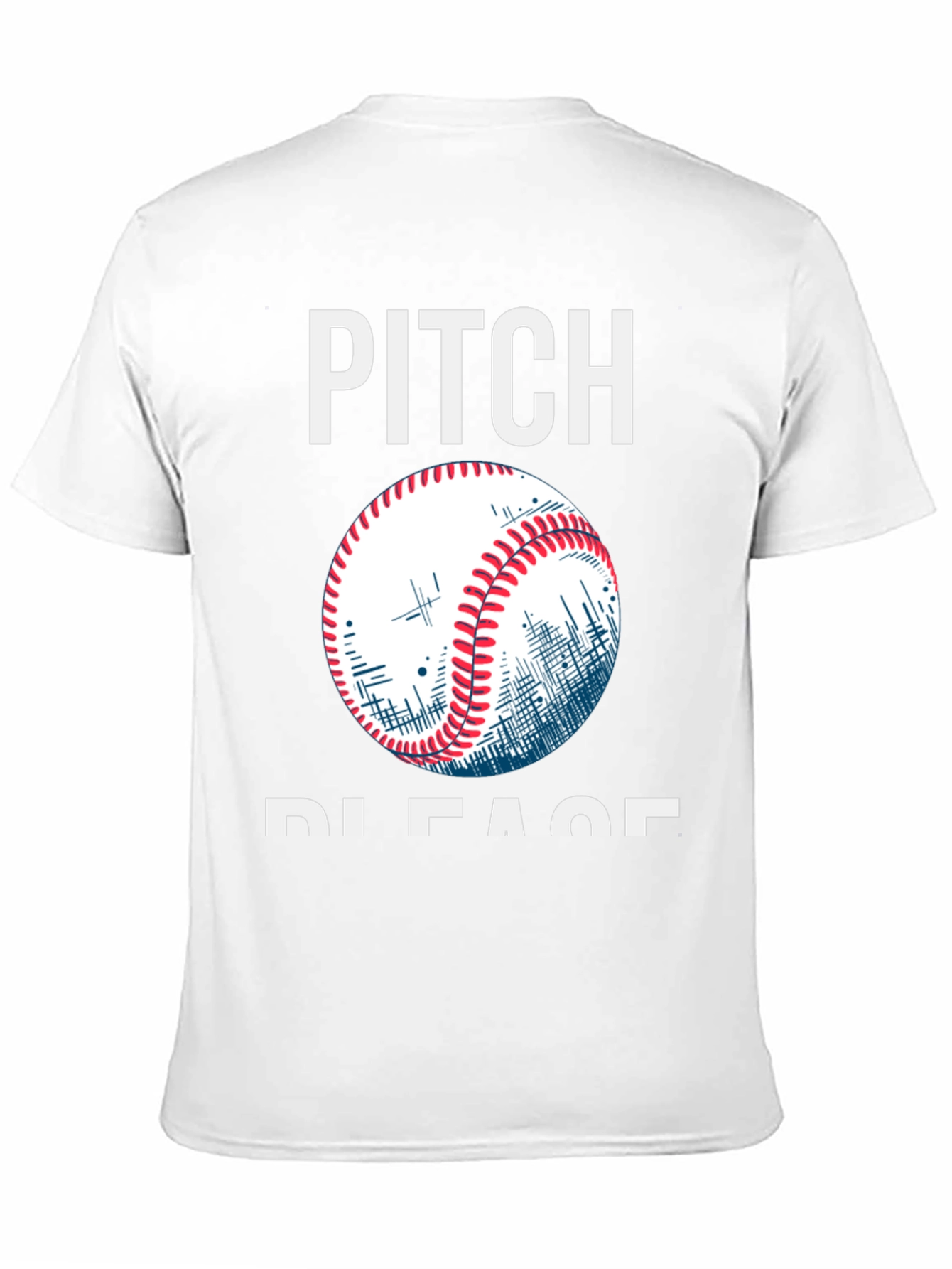 Pitch Please Baseball Graphic Tee
