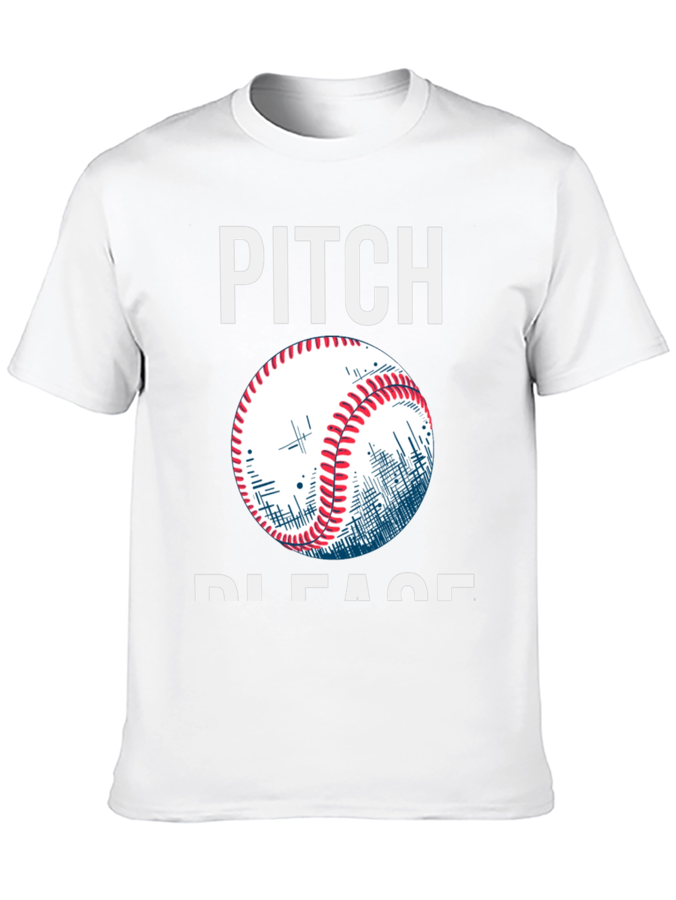 Pitch Please Baseball Graphic Tee
