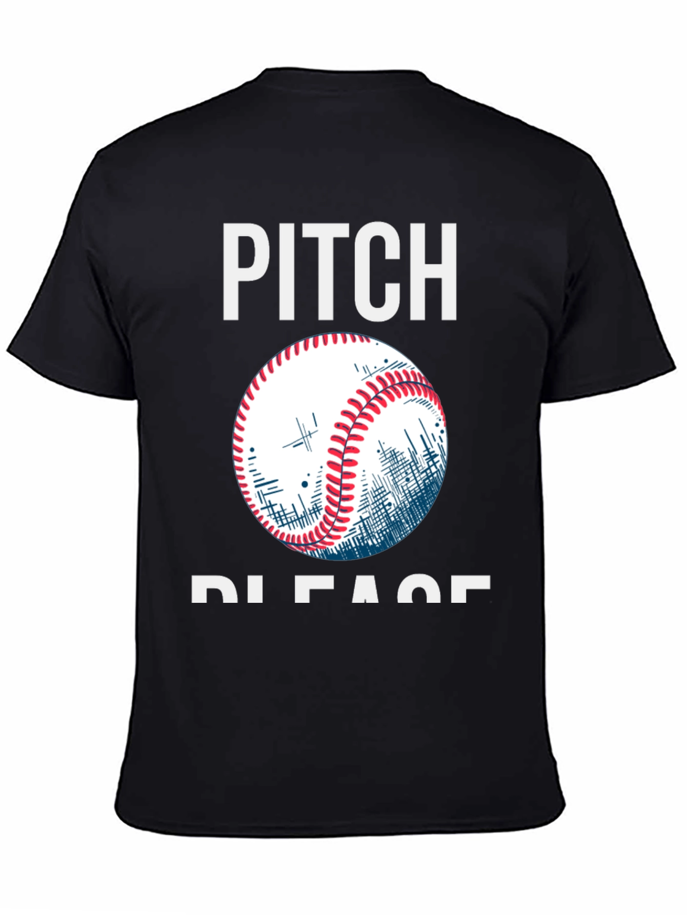 Pitch Please Baseball Graphic Tee