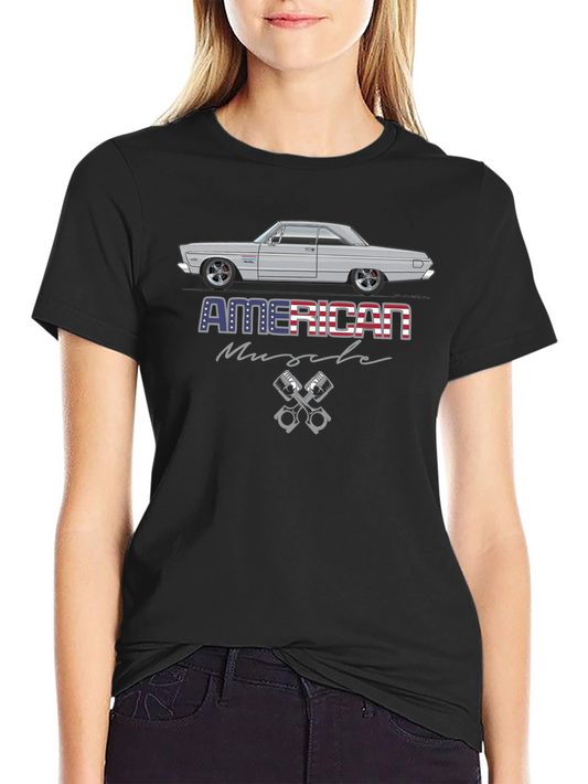 American Muscle Car Graphic T-Shirt