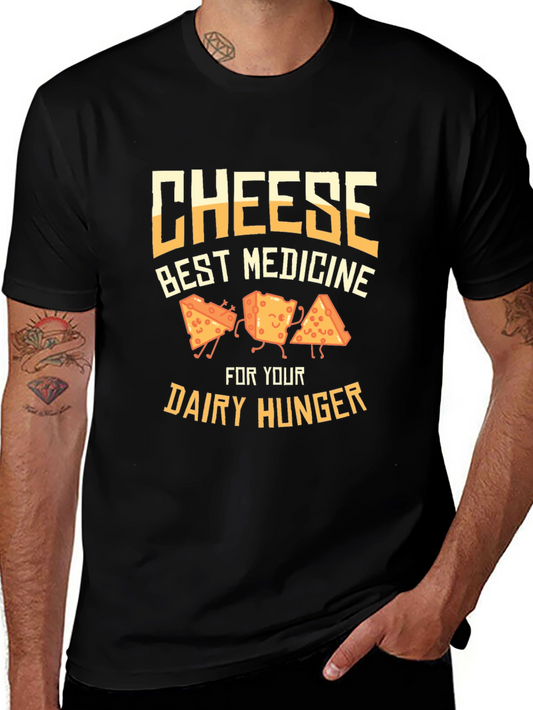Cheese Best Medicine Graphic Tee