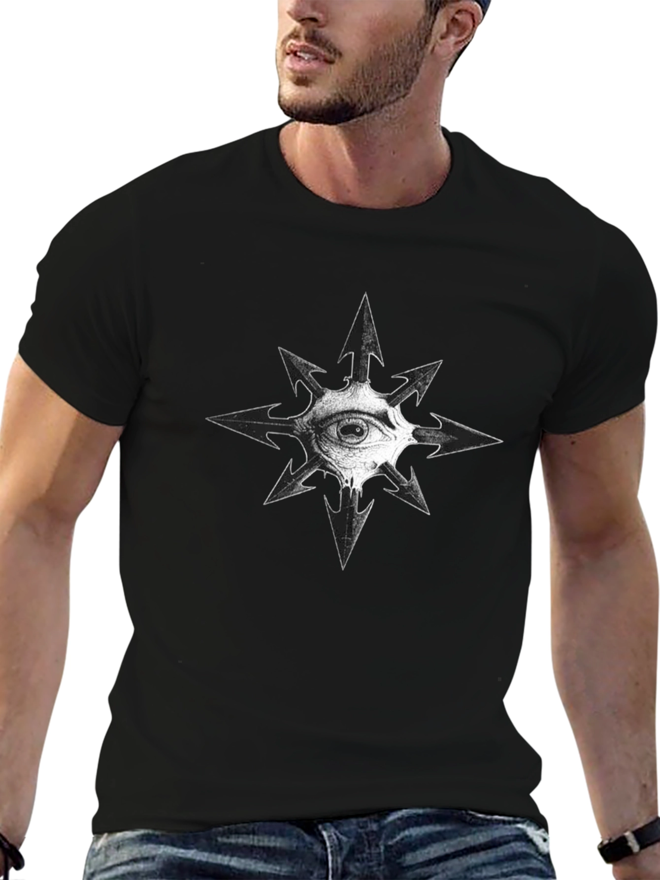 Eye of Chaos Black T-Shirt