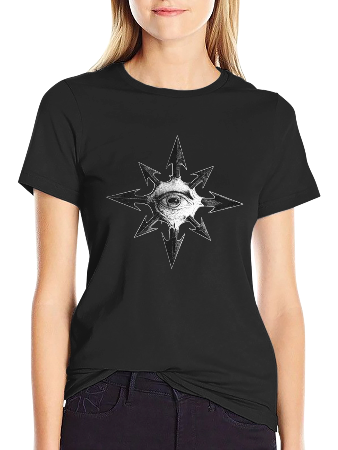 Eye of Chaos Black T-Shirt