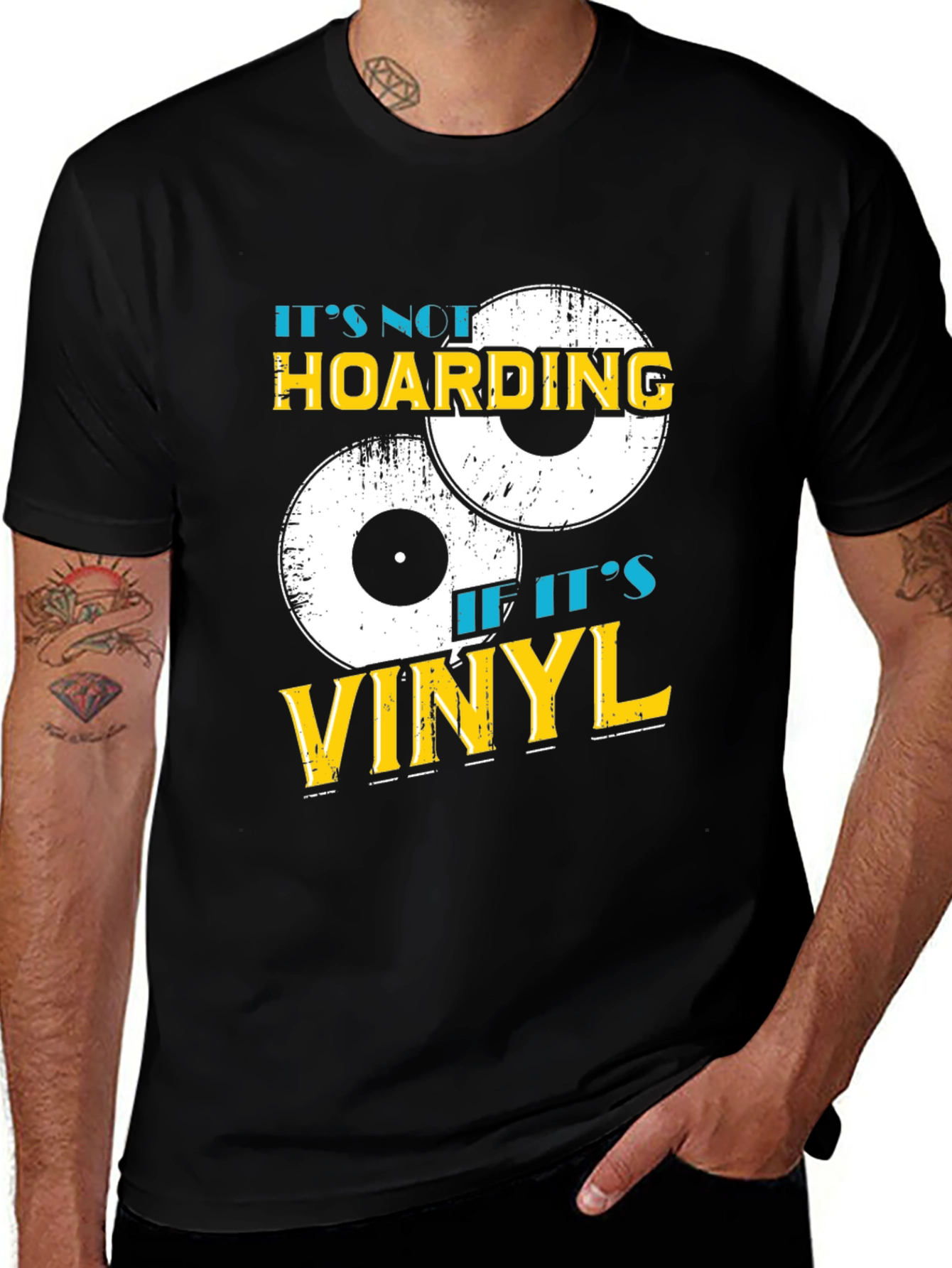 Its Not Hoarding If Its Vinyl T-Shirt