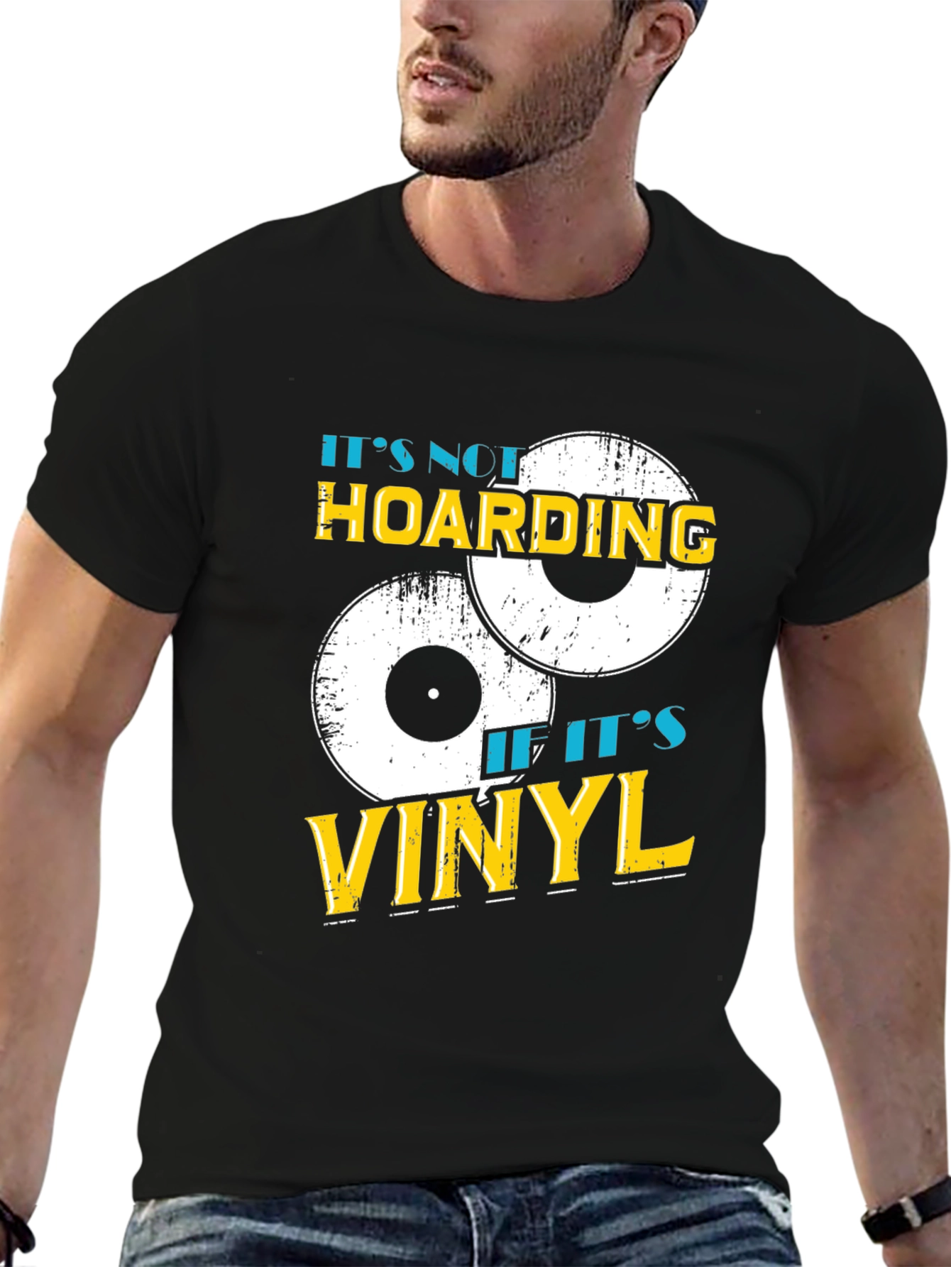 Its Not Hoarding If Its Vinyl T-Shirt