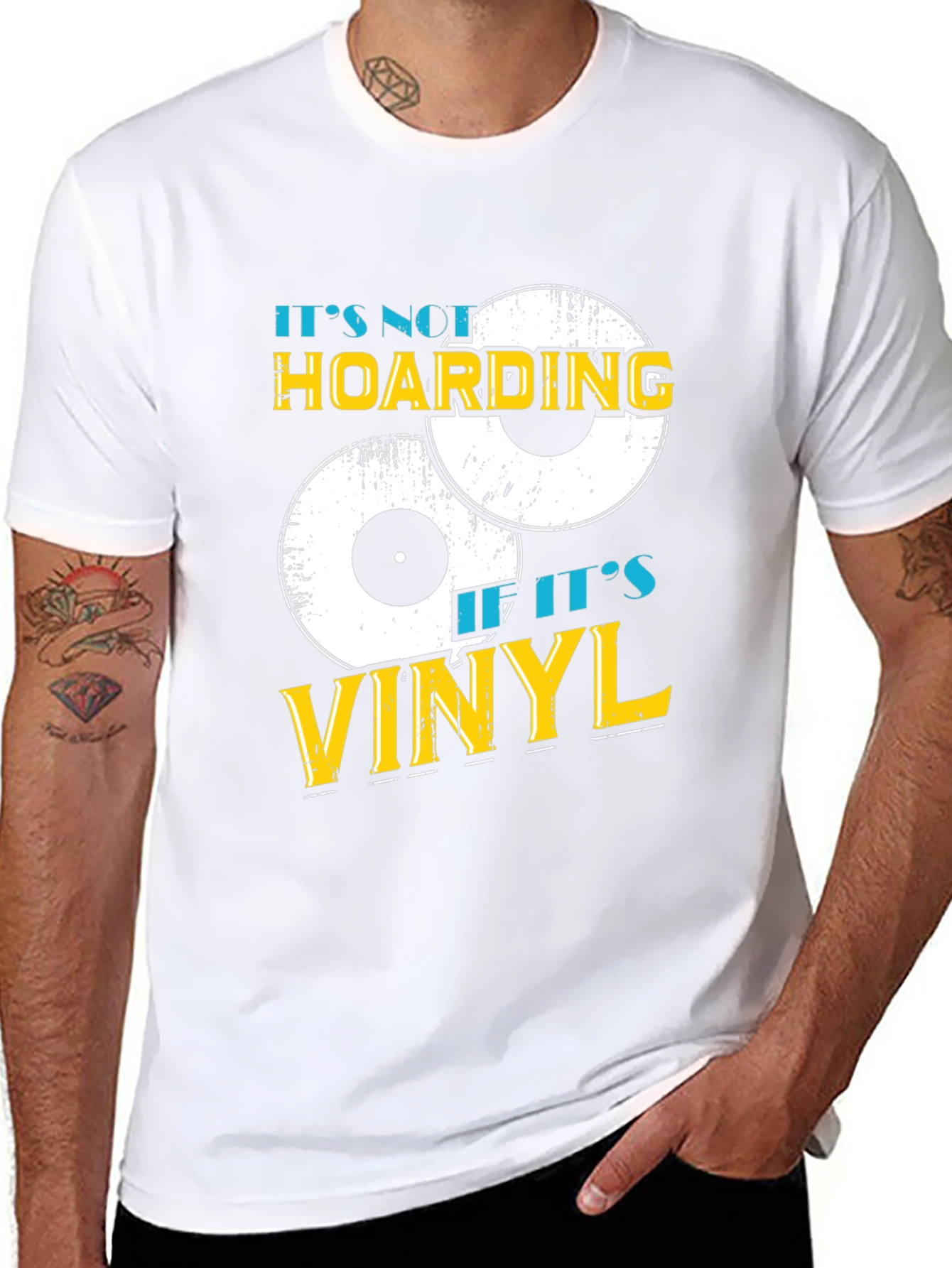 Its Not Hoarding If Its Vinyl T-Shirt
