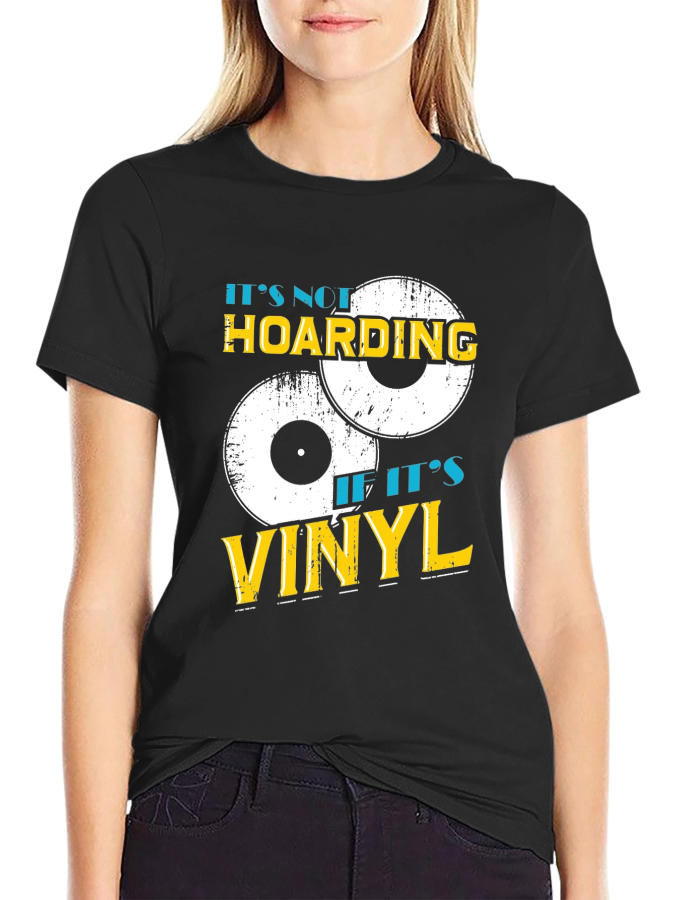 Its Not Hoarding If Its Vinyl T-Shirt