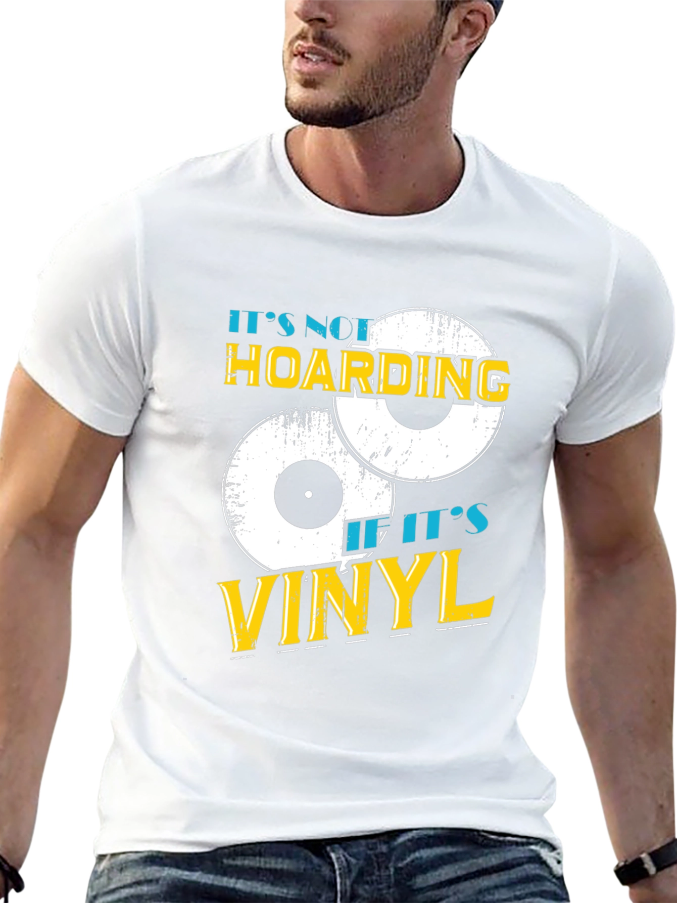 Its Not Hoarding If Its Vinyl T-Shirt