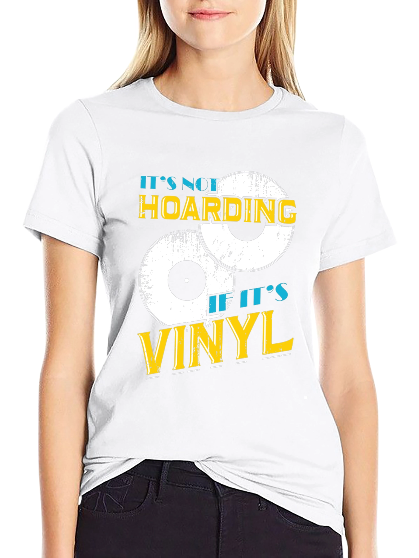 Its Not Hoarding If Its Vinyl T-Shirt