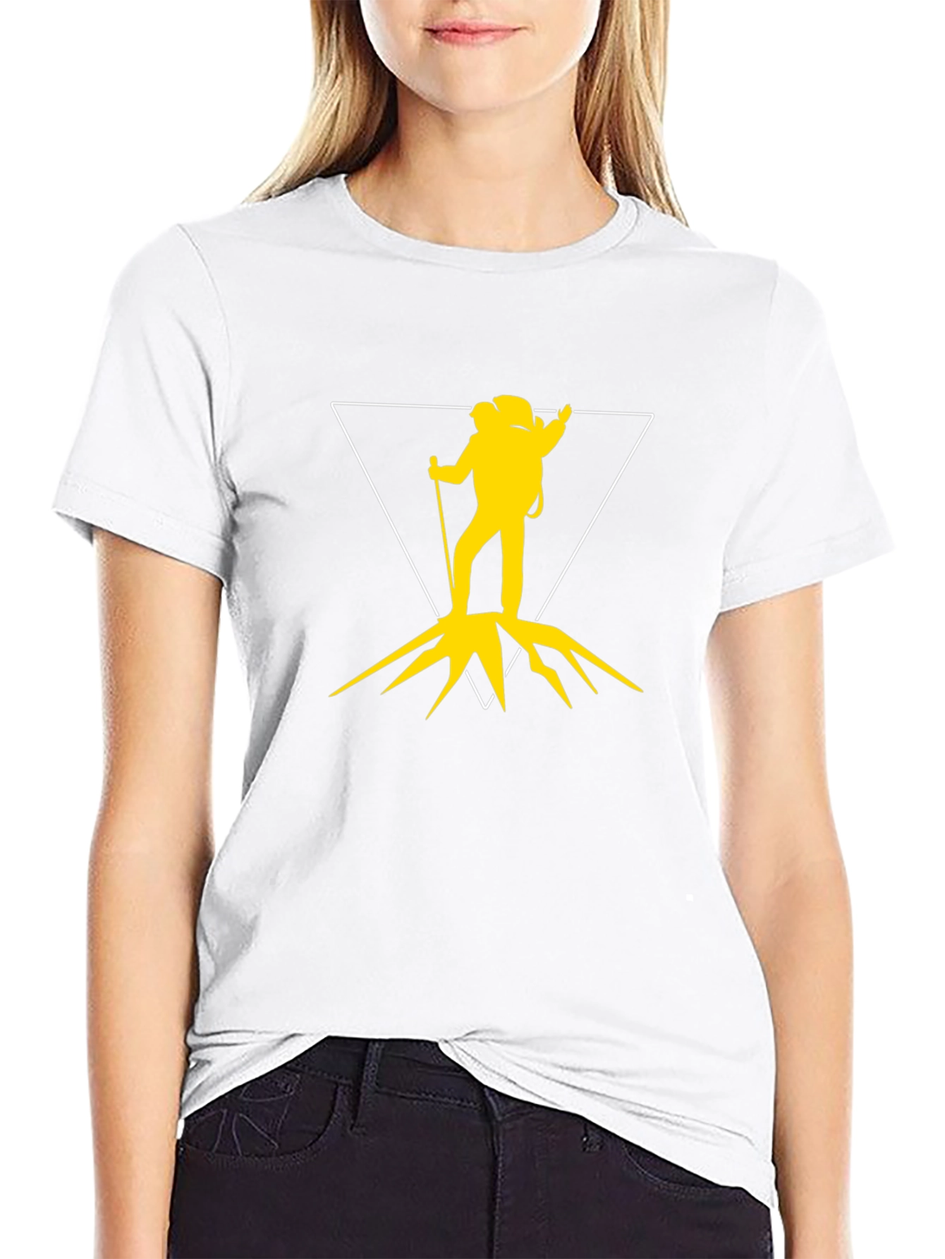 Hiker Graphic T-Shirt - Black