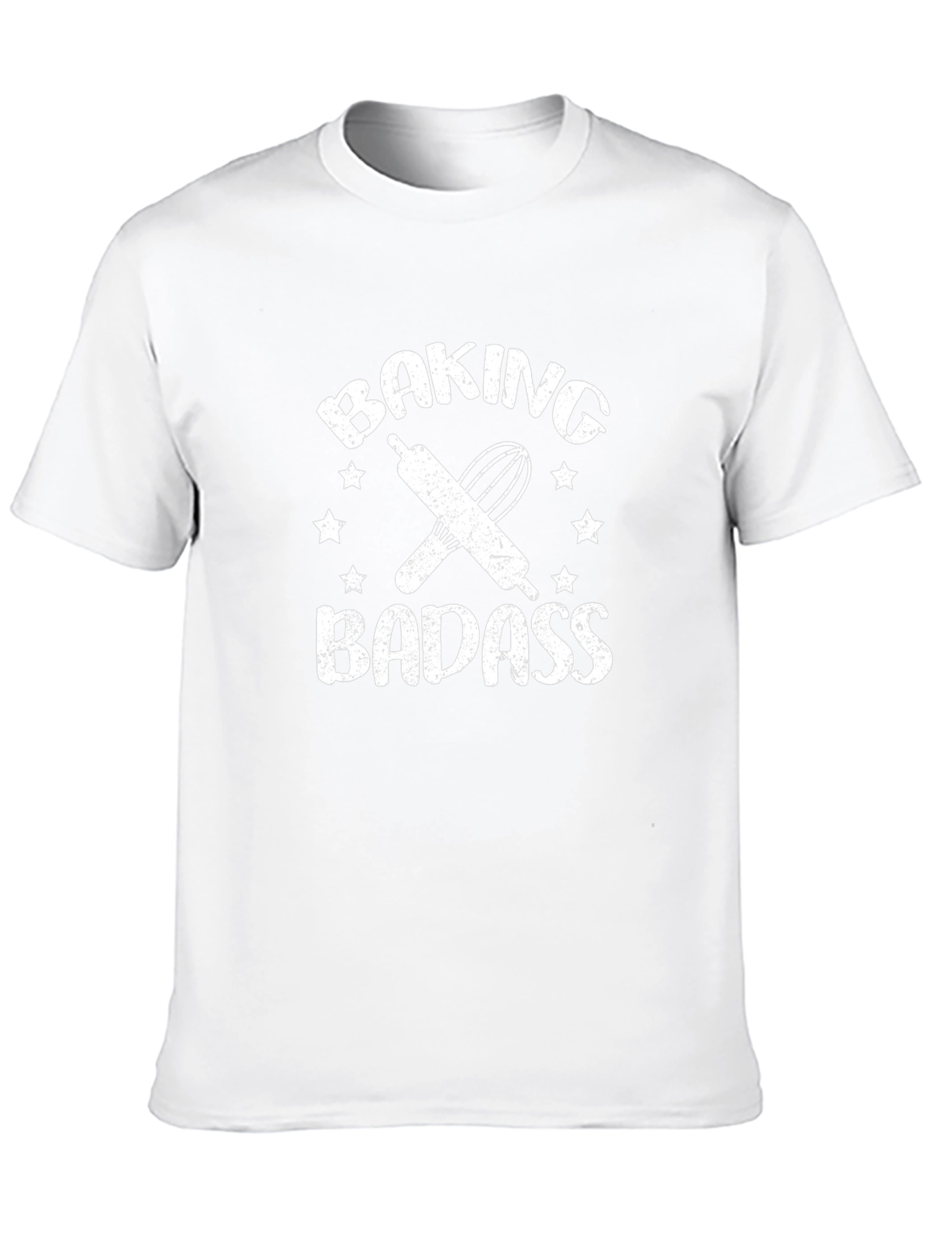Baking Badass T-Shirt - Black Cotton Tee