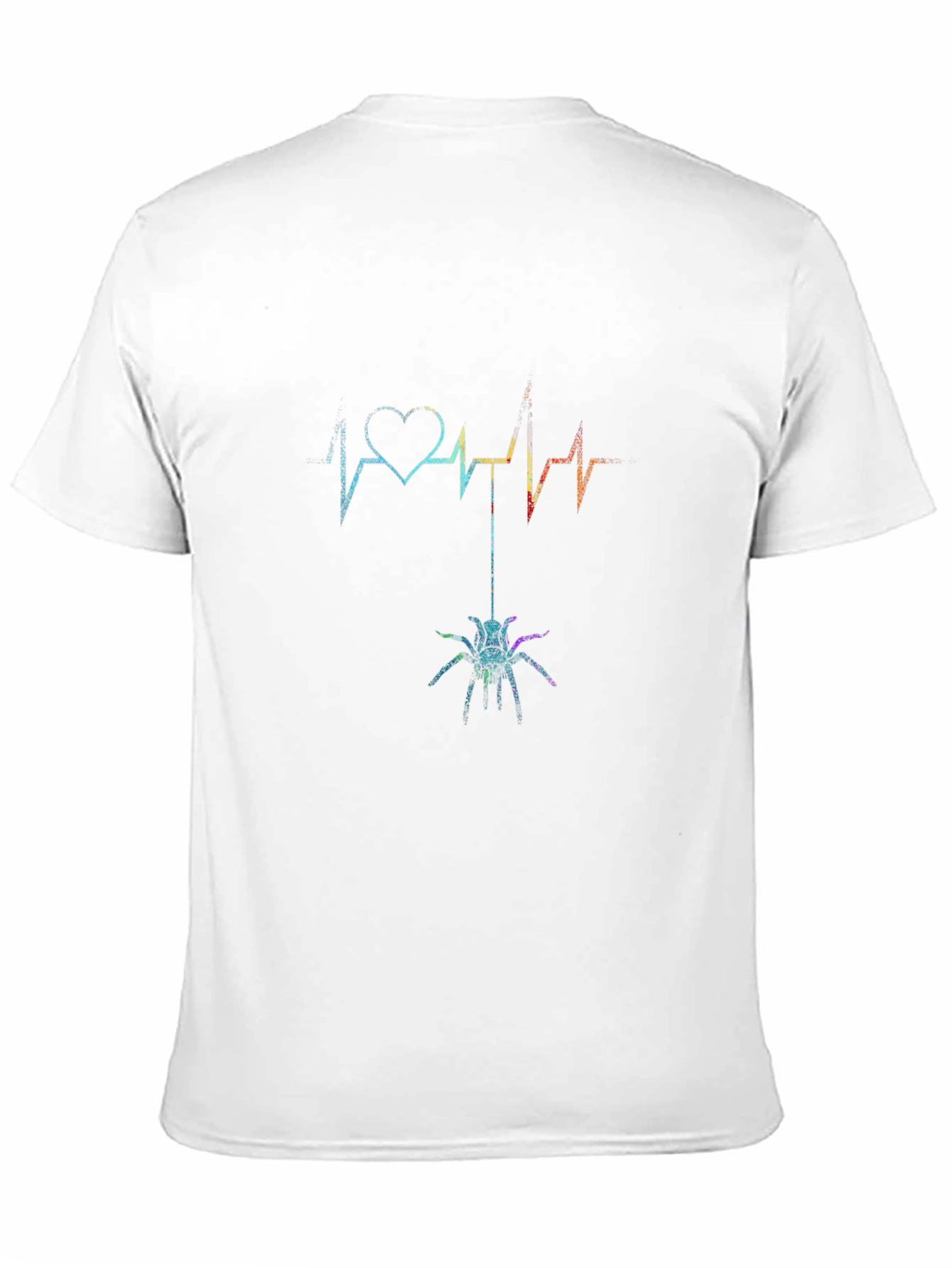 Heartbeat Spider Graphic Tee - Unique Design