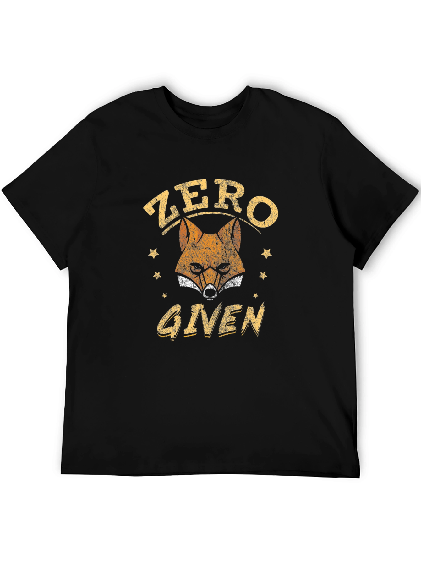 Zero Fox Given T-Shirt - Funny Animal Graphic Tee