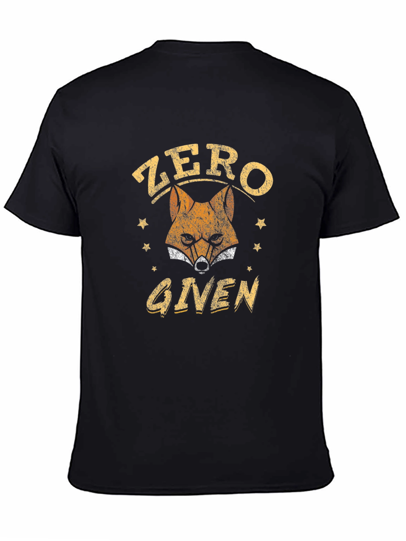 Zero Fox Given T-Shirt - Funny Animal Graphic Tee