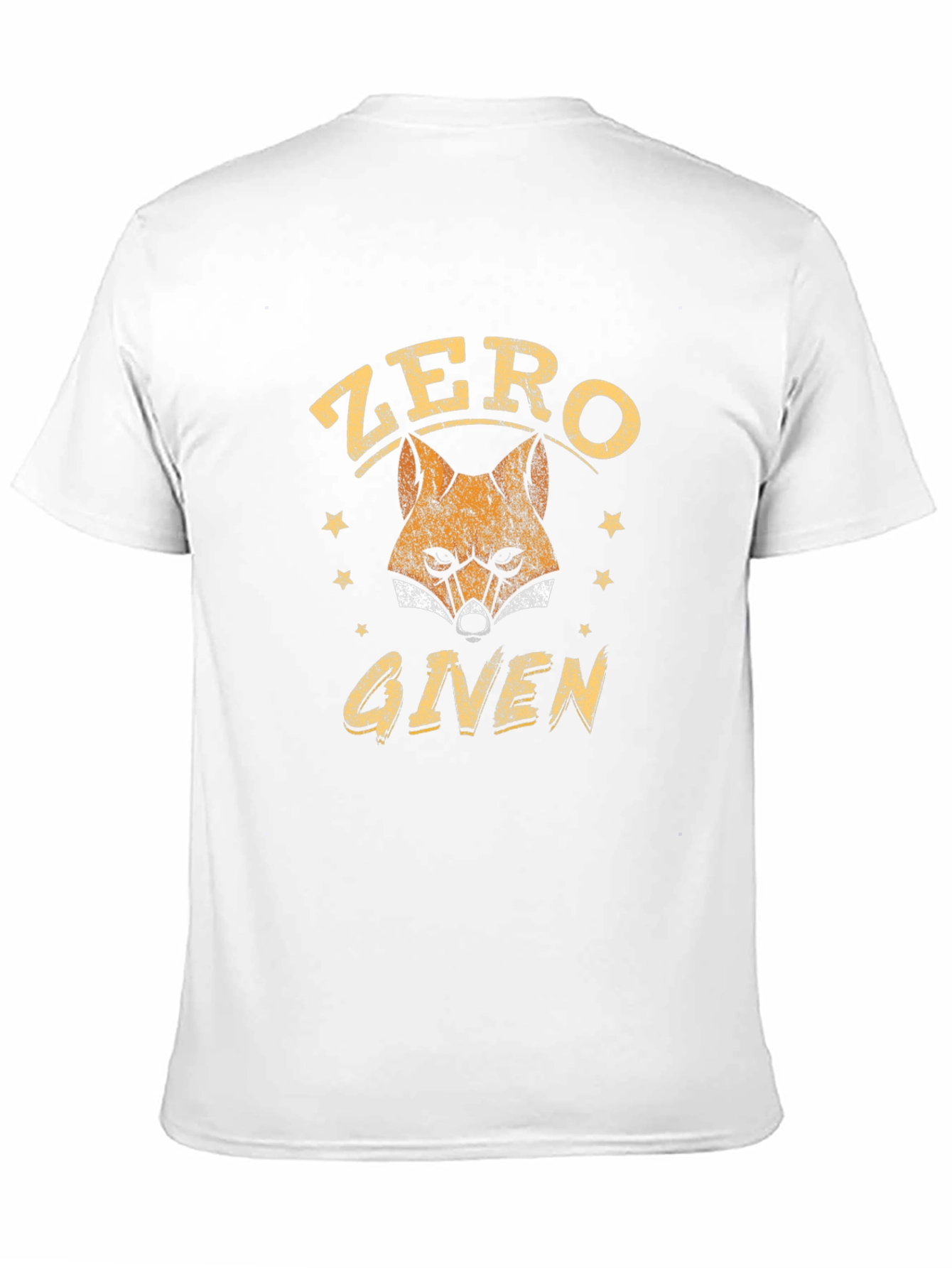Zero Fox Given T-Shirt - Funny Animal Graphic Tee