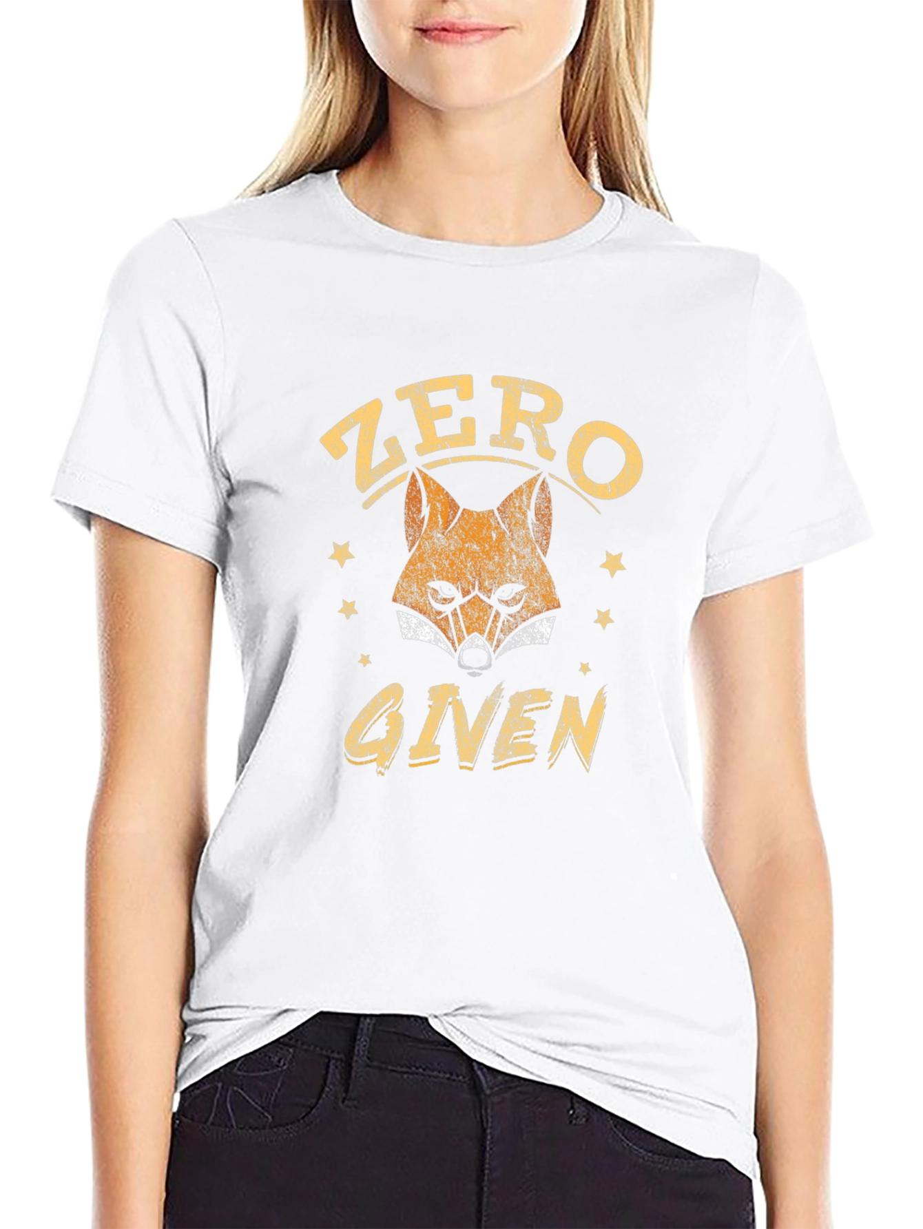 Zero Fox Given T-Shirt - Funny Animal Graphic Tee