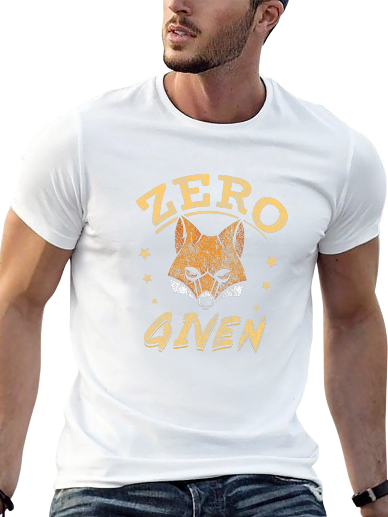 Zero Fox Given T-Shirt - Funny Animal Graphic Tee