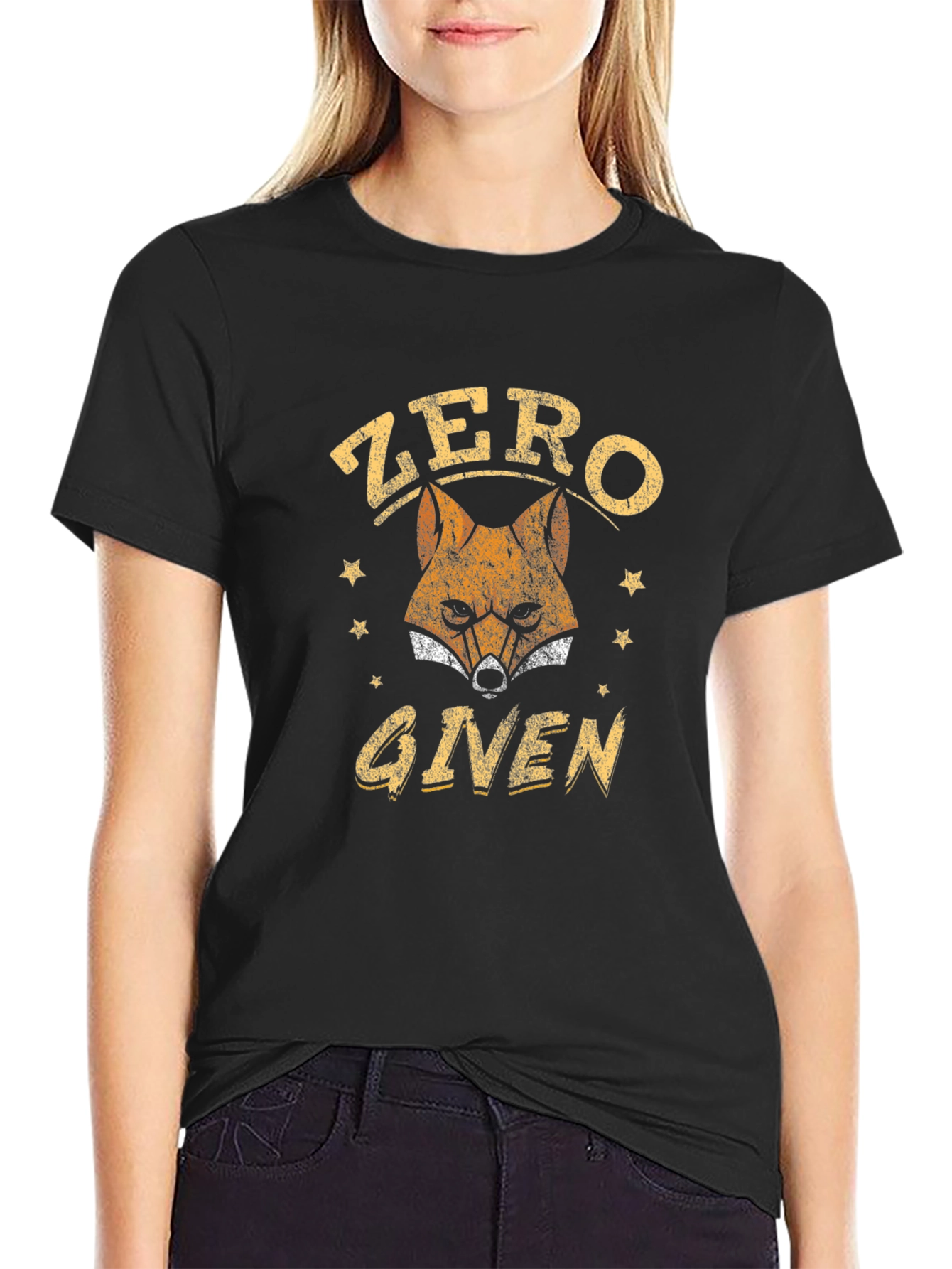 Zero Fox Given T-Shirt - Funny Animal Graphic Tee