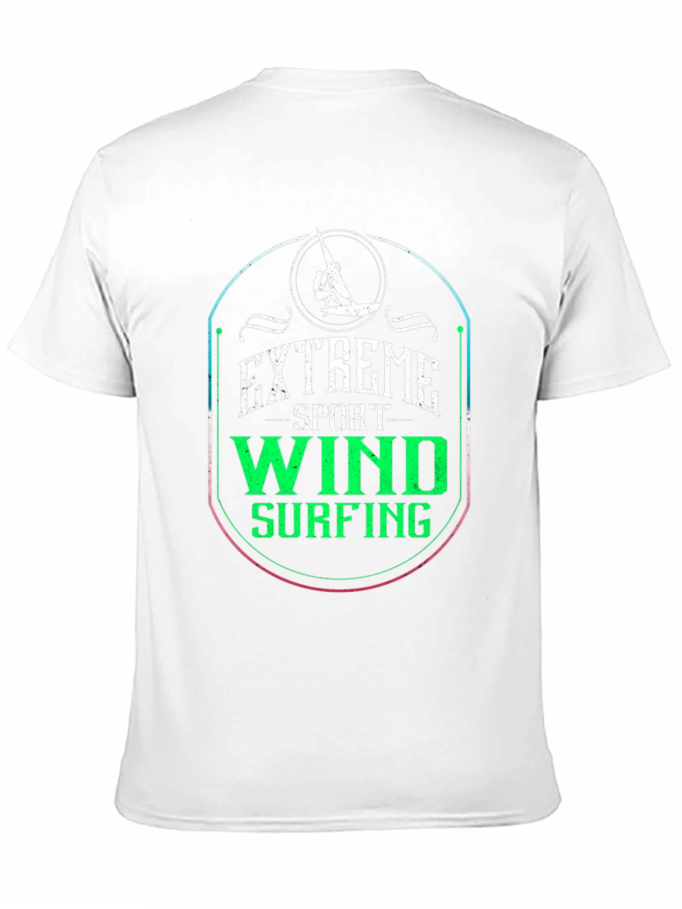Extreme Sport Wind Surfing Graphic Tee