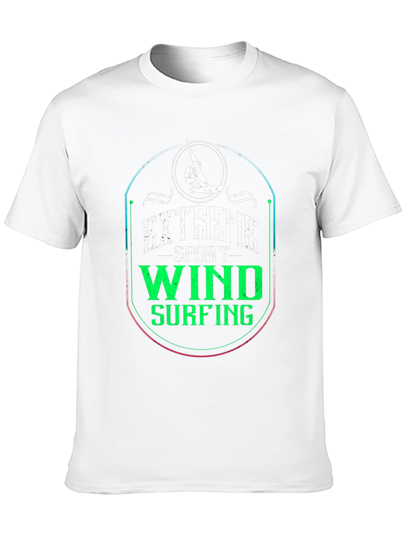 Extreme Sport Wind Surfing Graphic Tee
