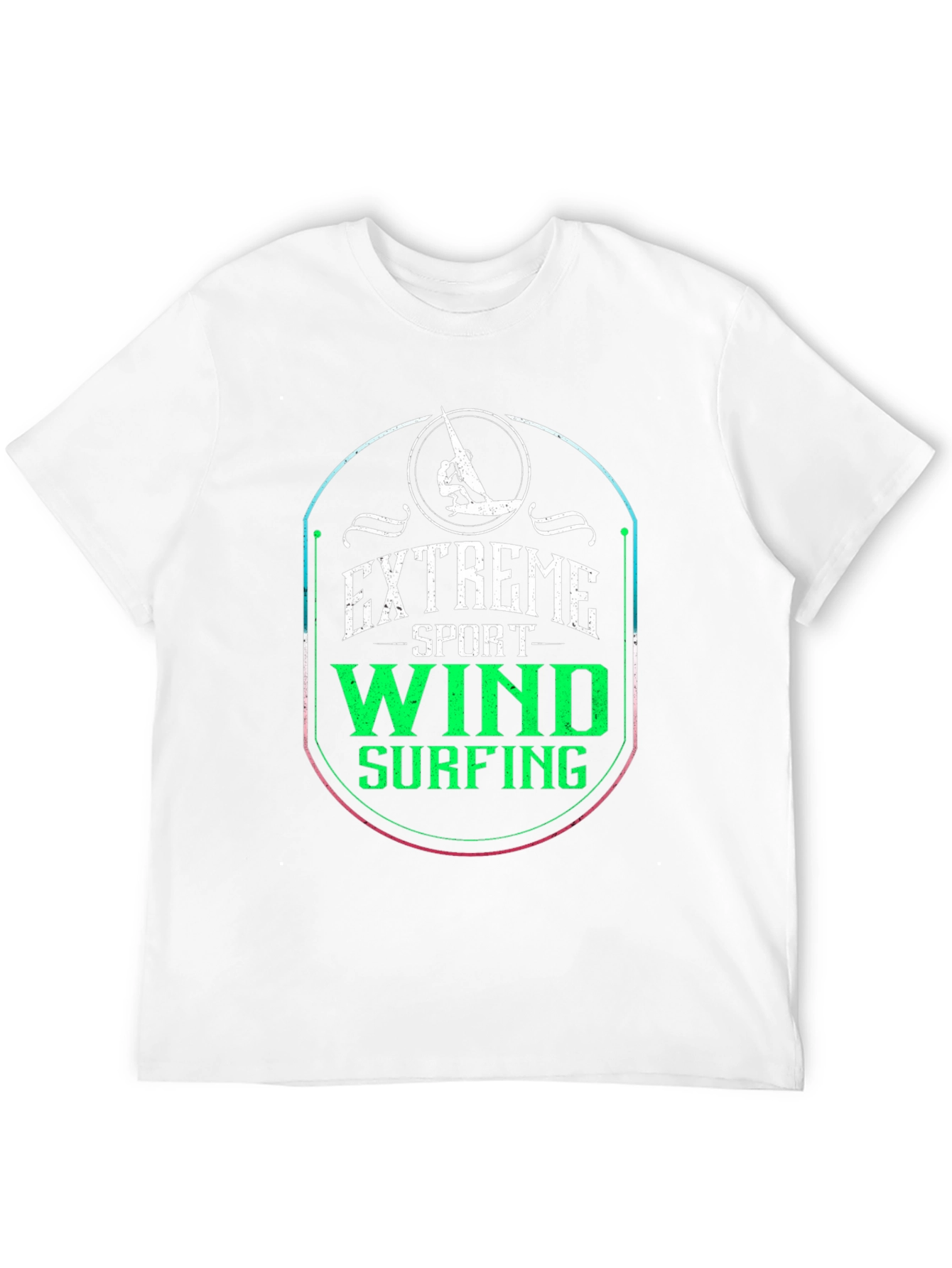 Extreme Sport Wind Surfing Graphic Tee