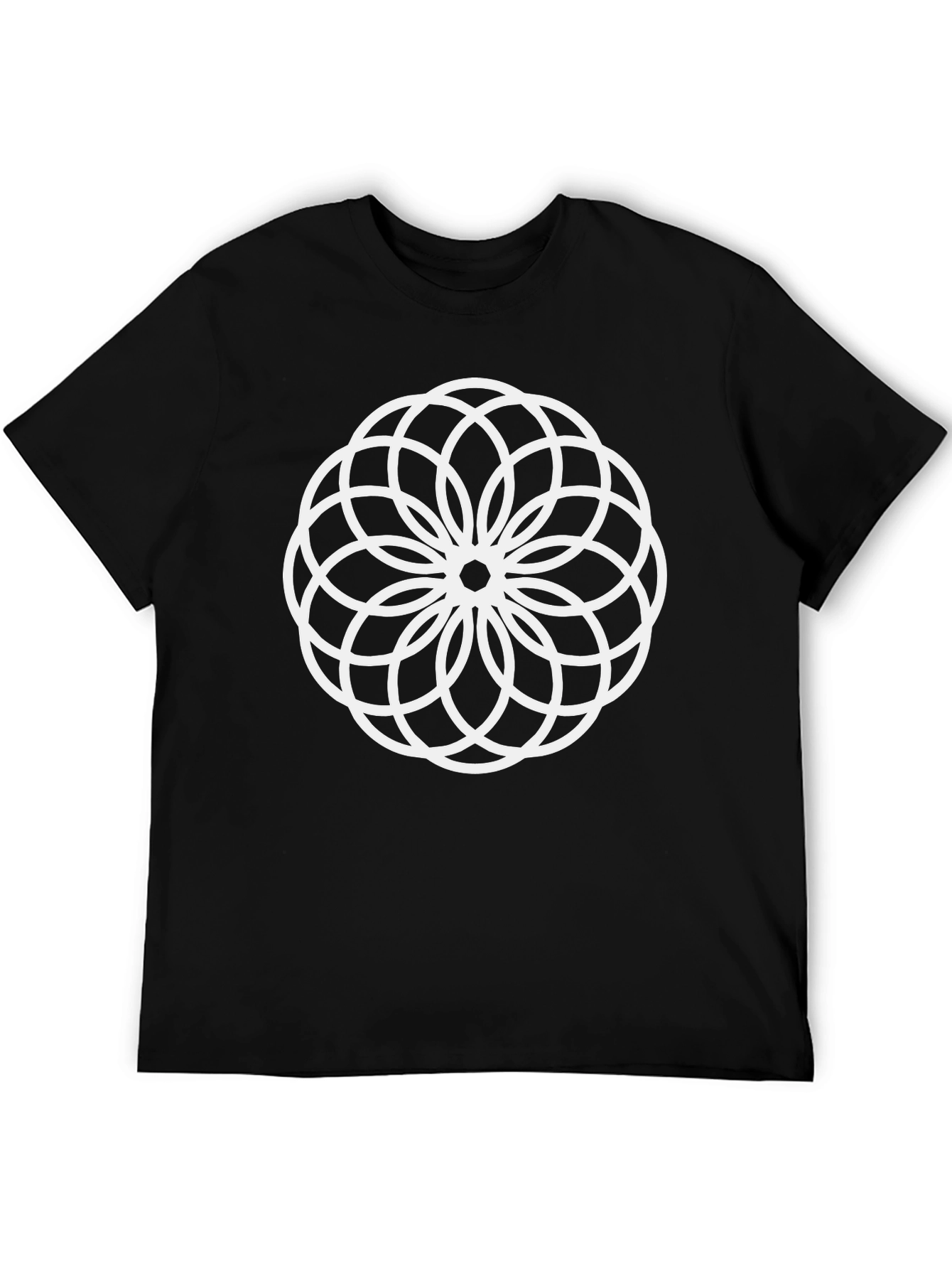 Geometric Circle T-Shirt - Modern Graphic Tee