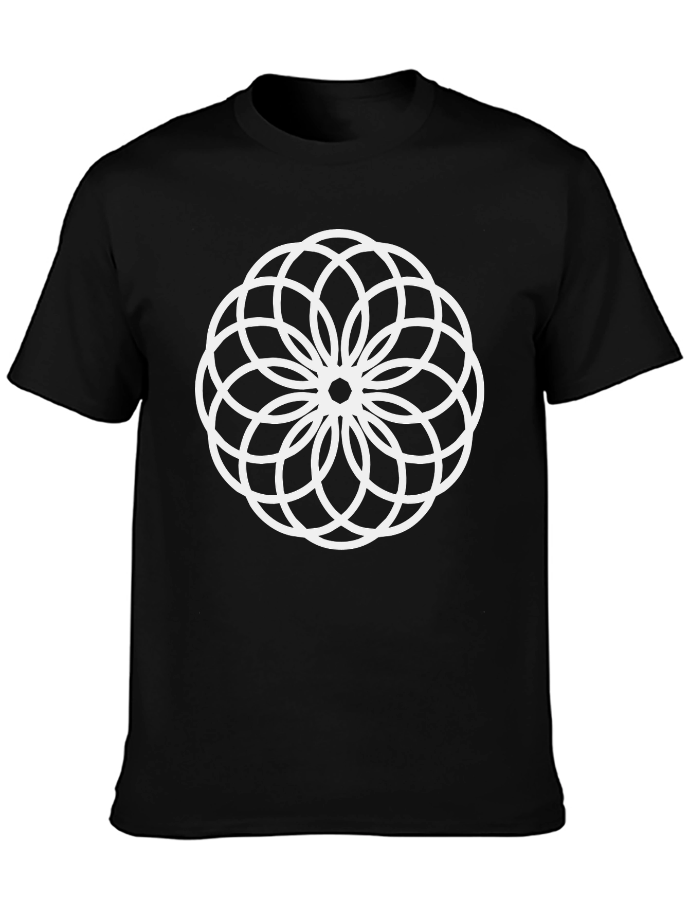 Geometric Circle T-Shirt - Modern Graphic Tee