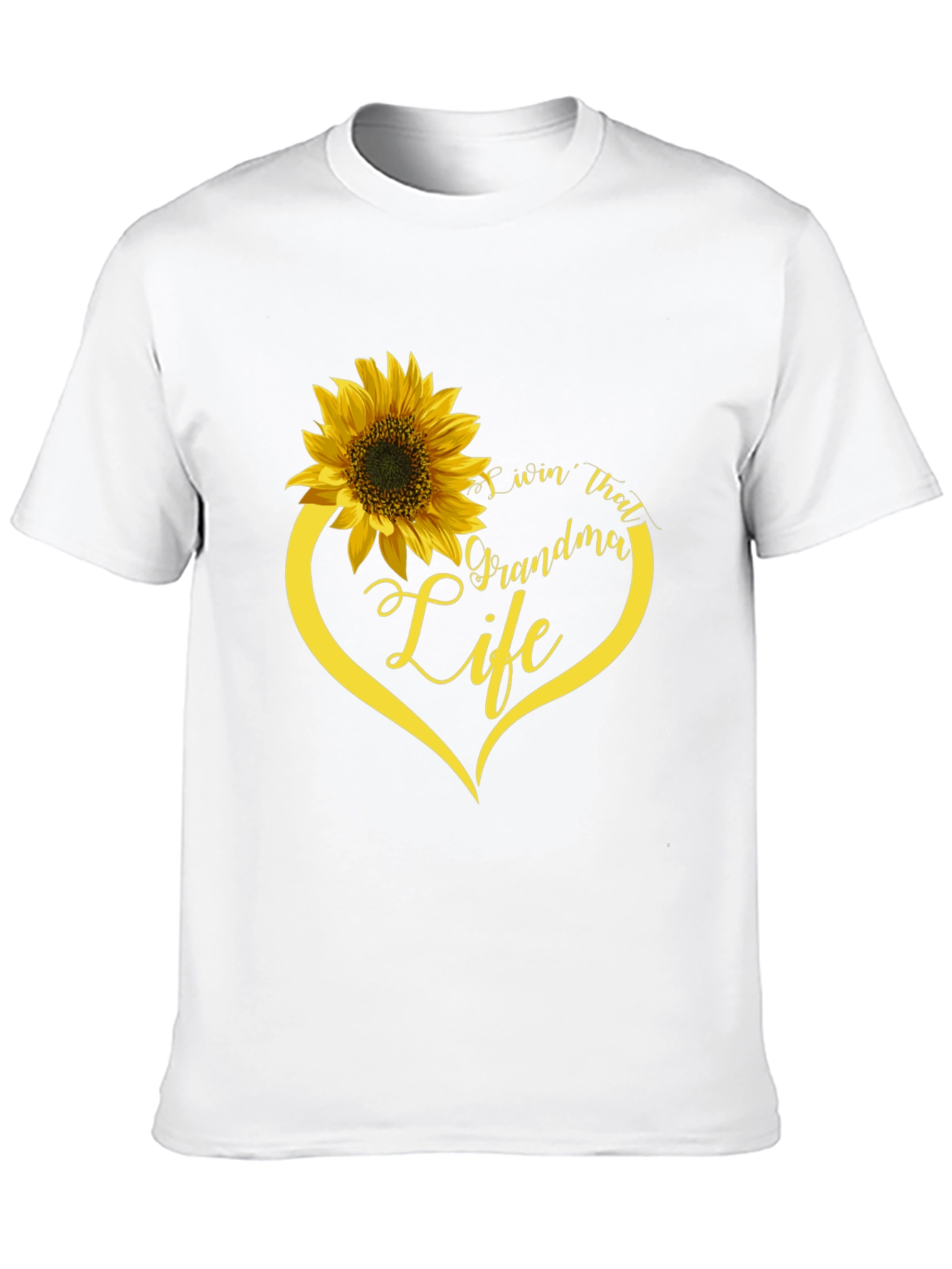 Livin That Grandma Life Sunflower T-Shirt