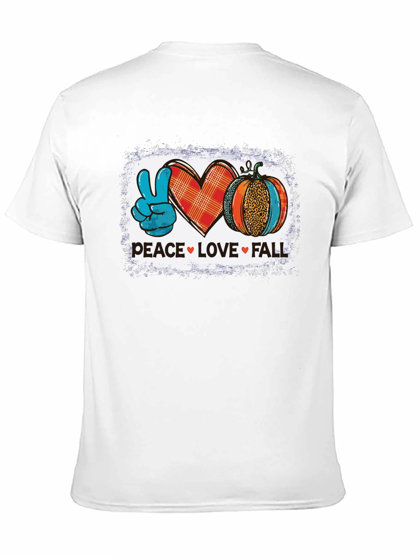 Peace Love Fall Graphic T-Shirt