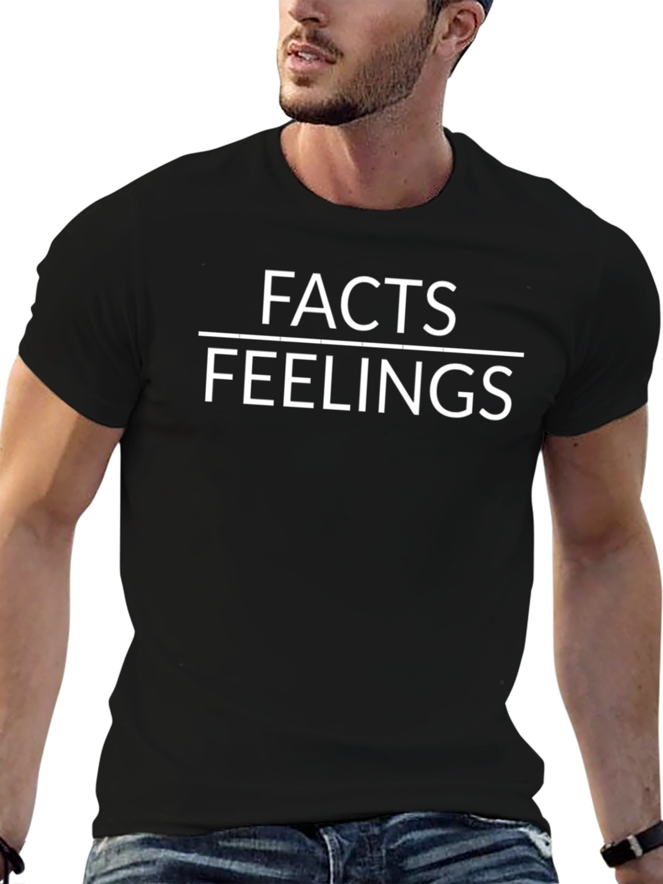 Facts Over Feelings Graphic Tee - Unisex