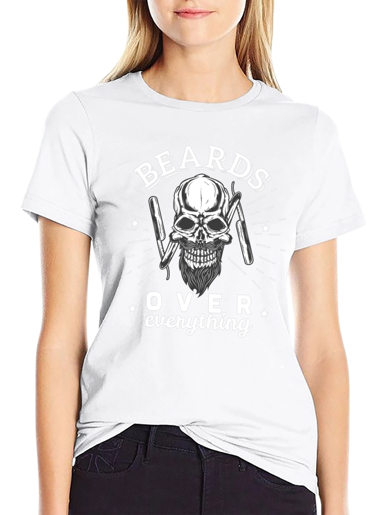Beards Over Everything Graphic T-Shirt