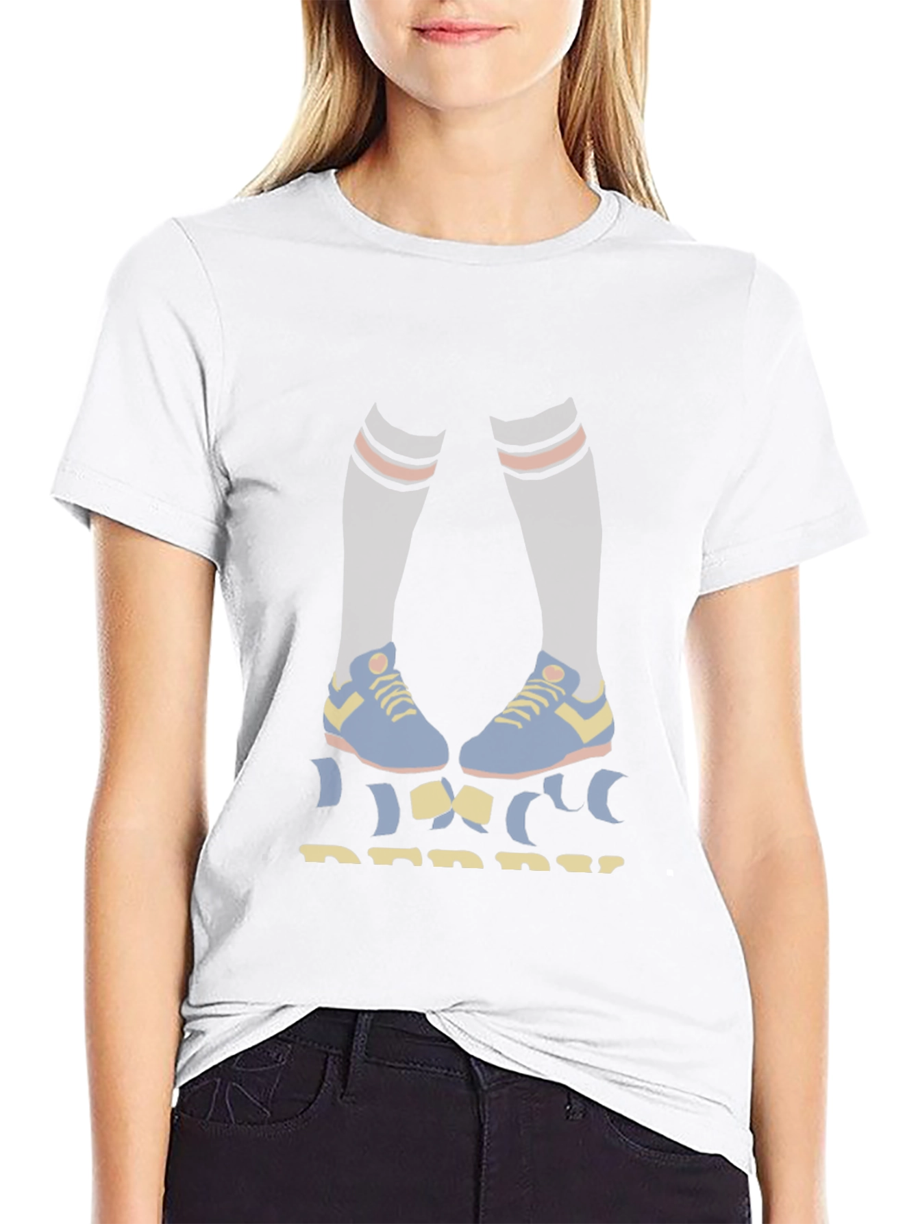 Retro Runner Graphic Tee - Athletic Style