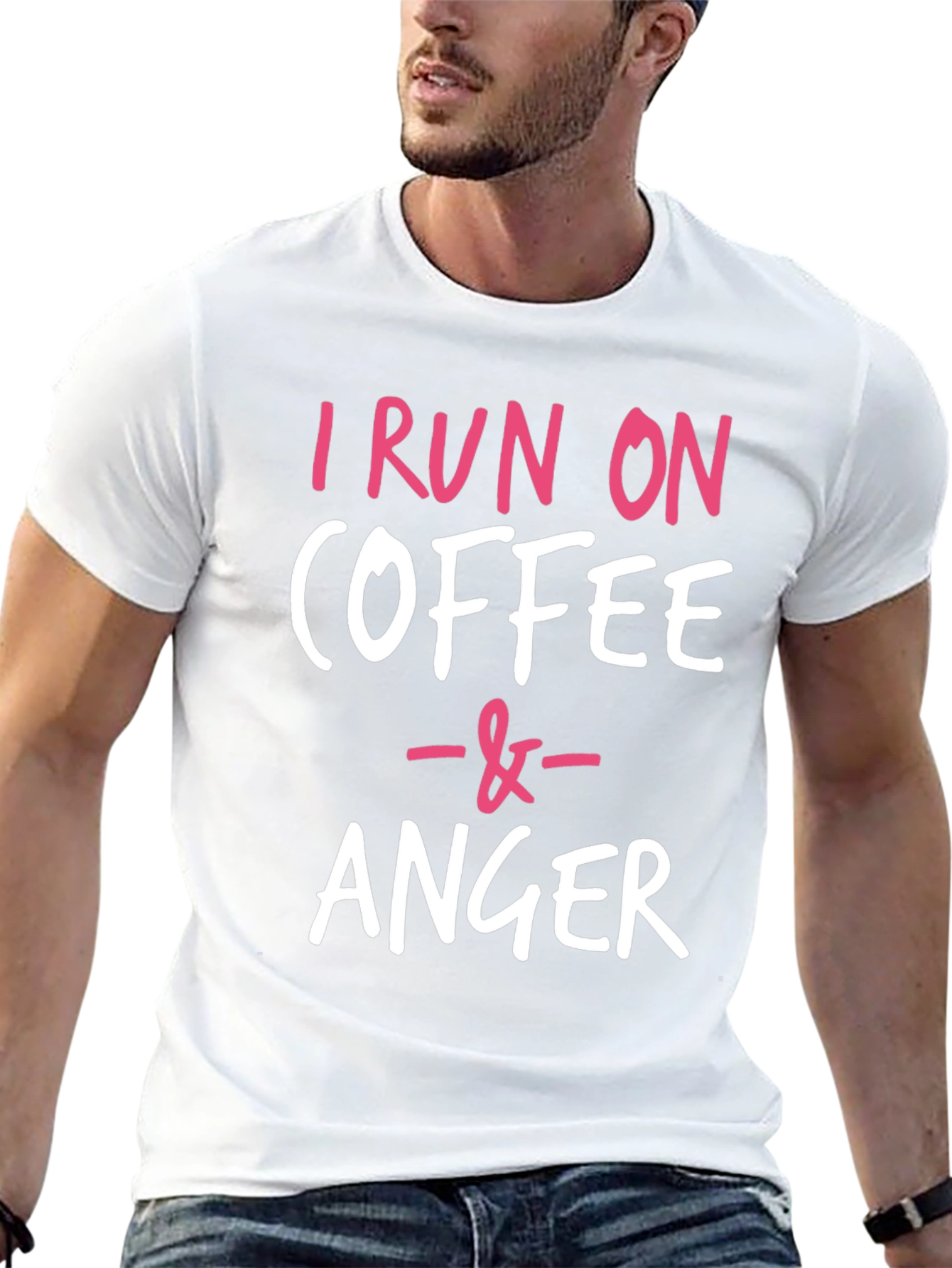 Coffee & Anger T-Shirt - Funny Slogan Tee