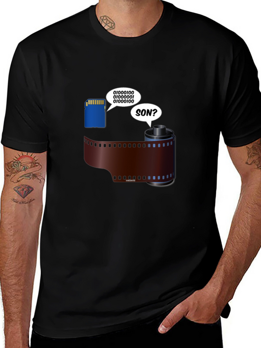 Digital Son T-Shirt: Memory Card & Film