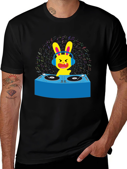 DJ Bunny Graphic T-Shirt