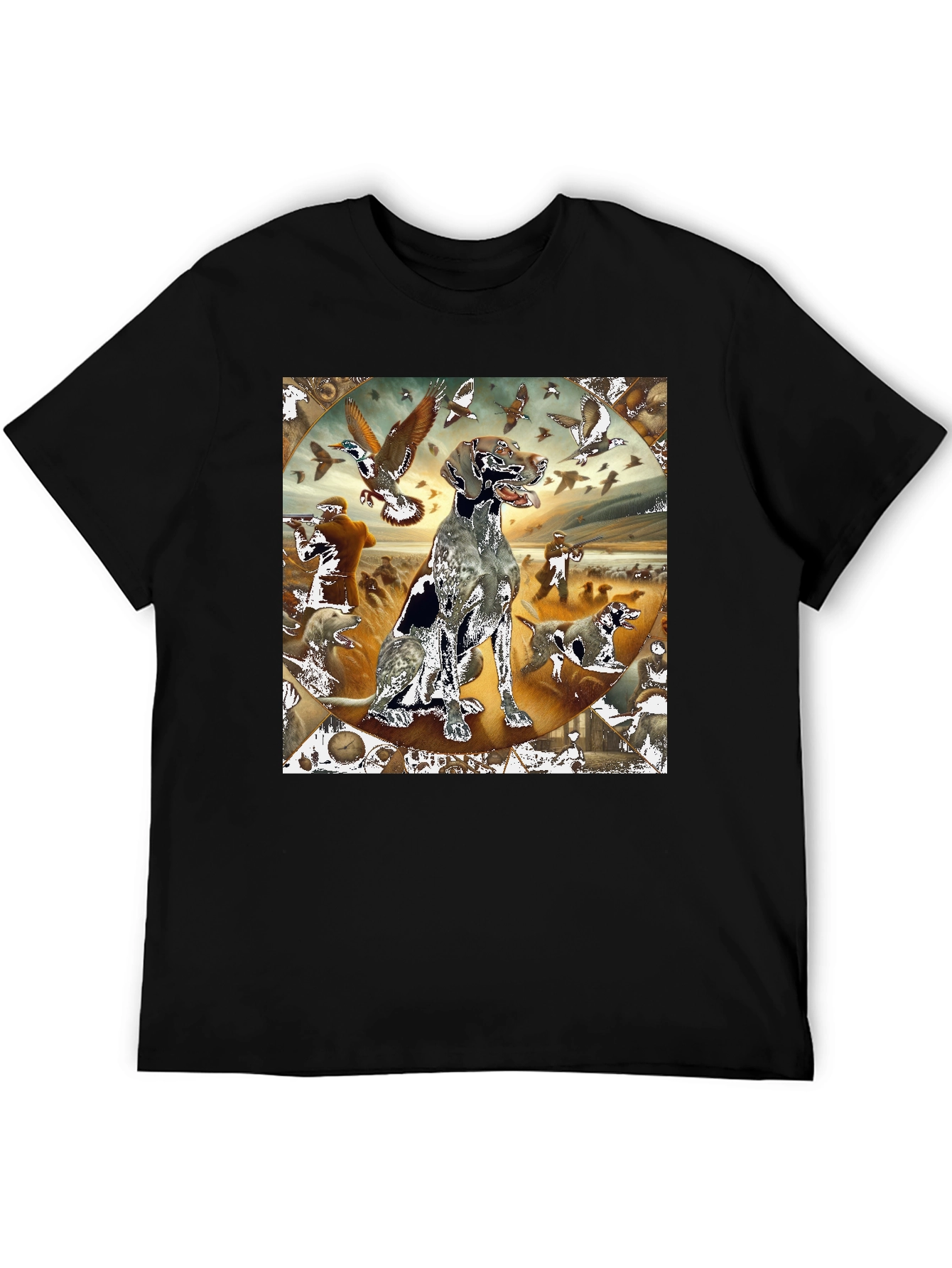 Hunting Dog Graphic Tee