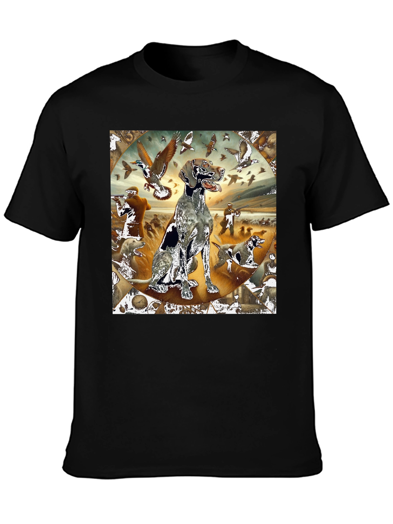 Hunting Dog Graphic Tee