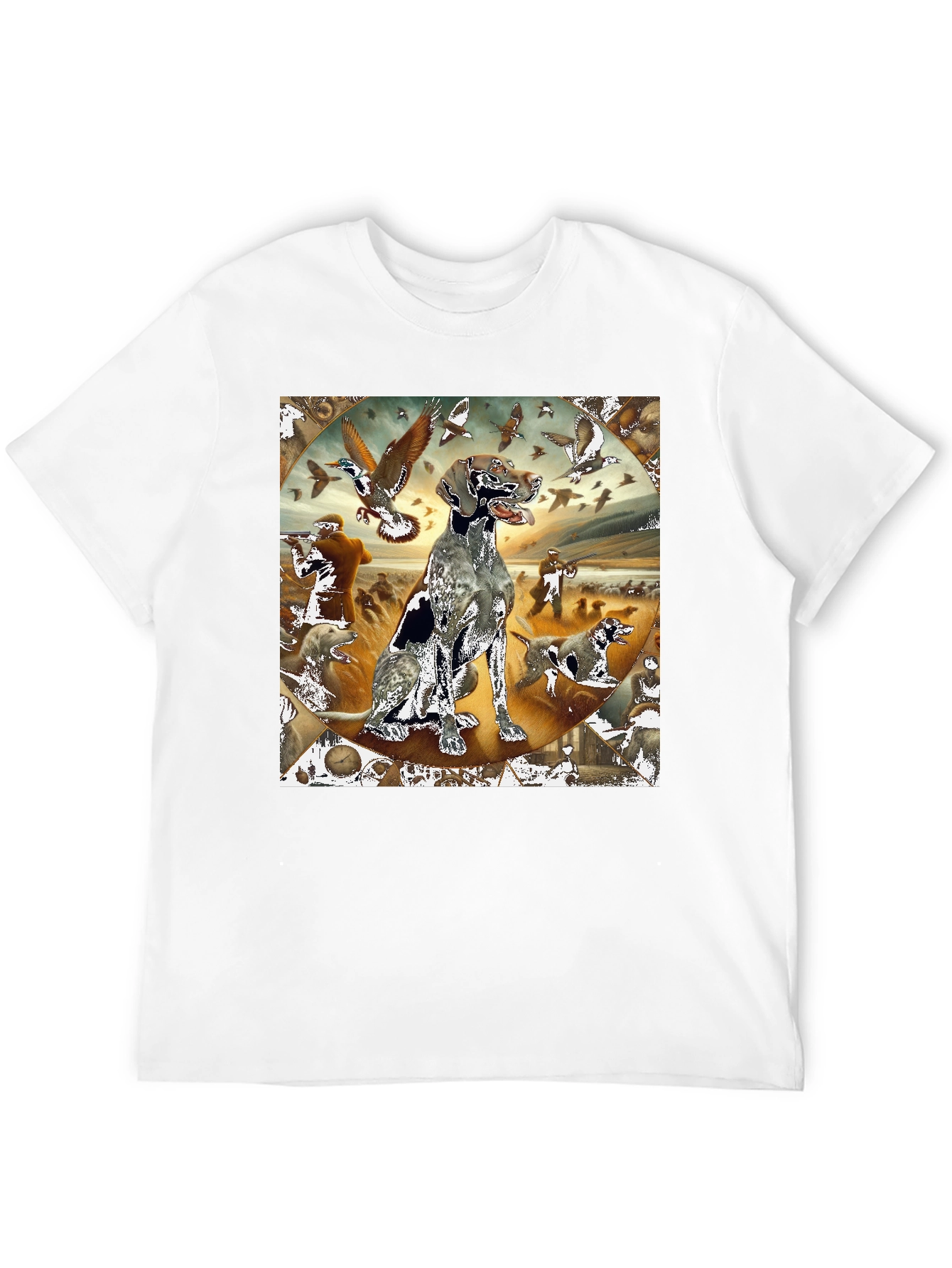 Hunting Dog Graphic Tee