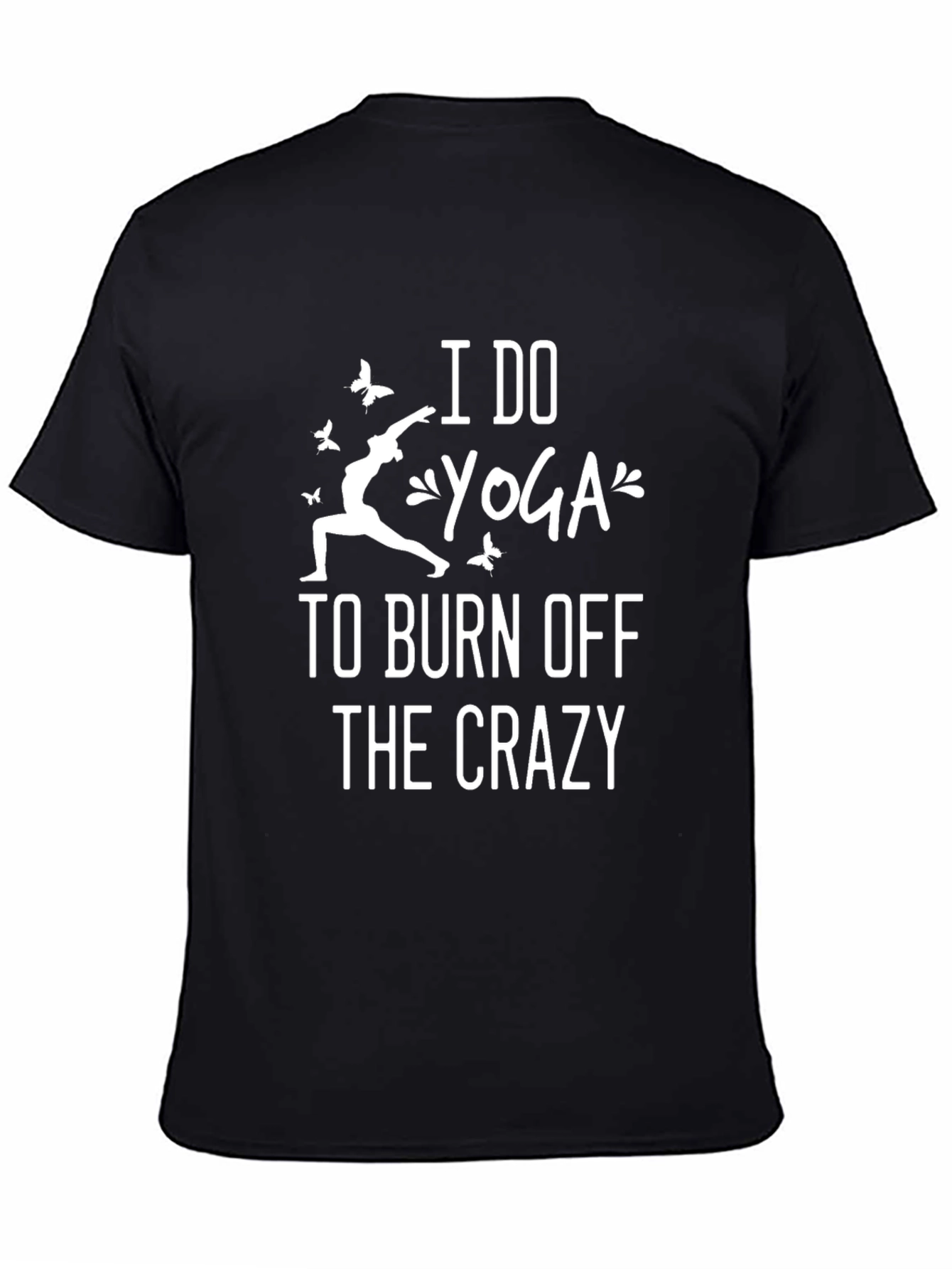 Yoga Burn Crazy Graphic T-Shirt