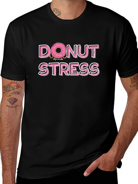 Donut Stress Graphic T-Shirt