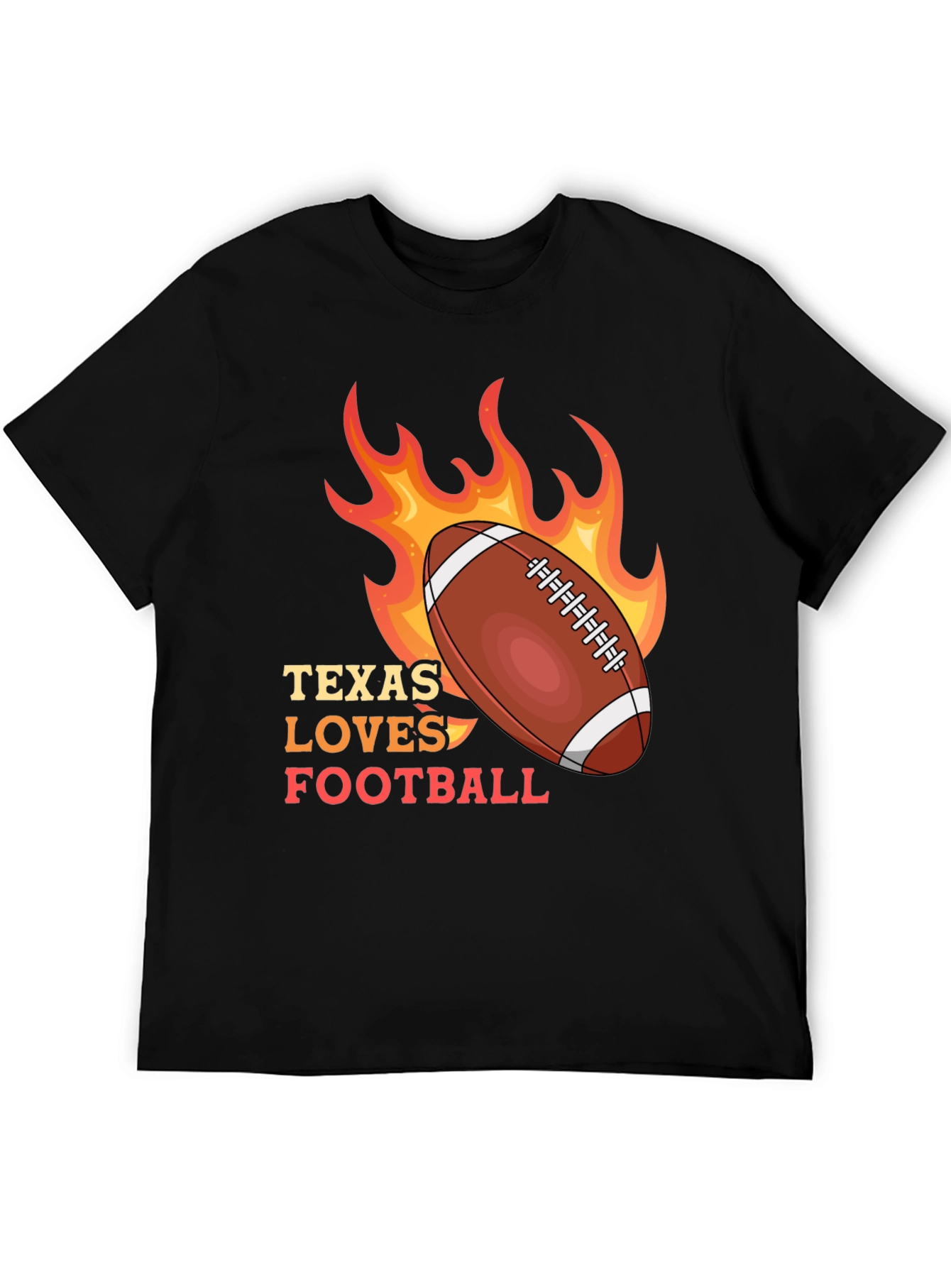 Texas Loves Football Graphic Tee