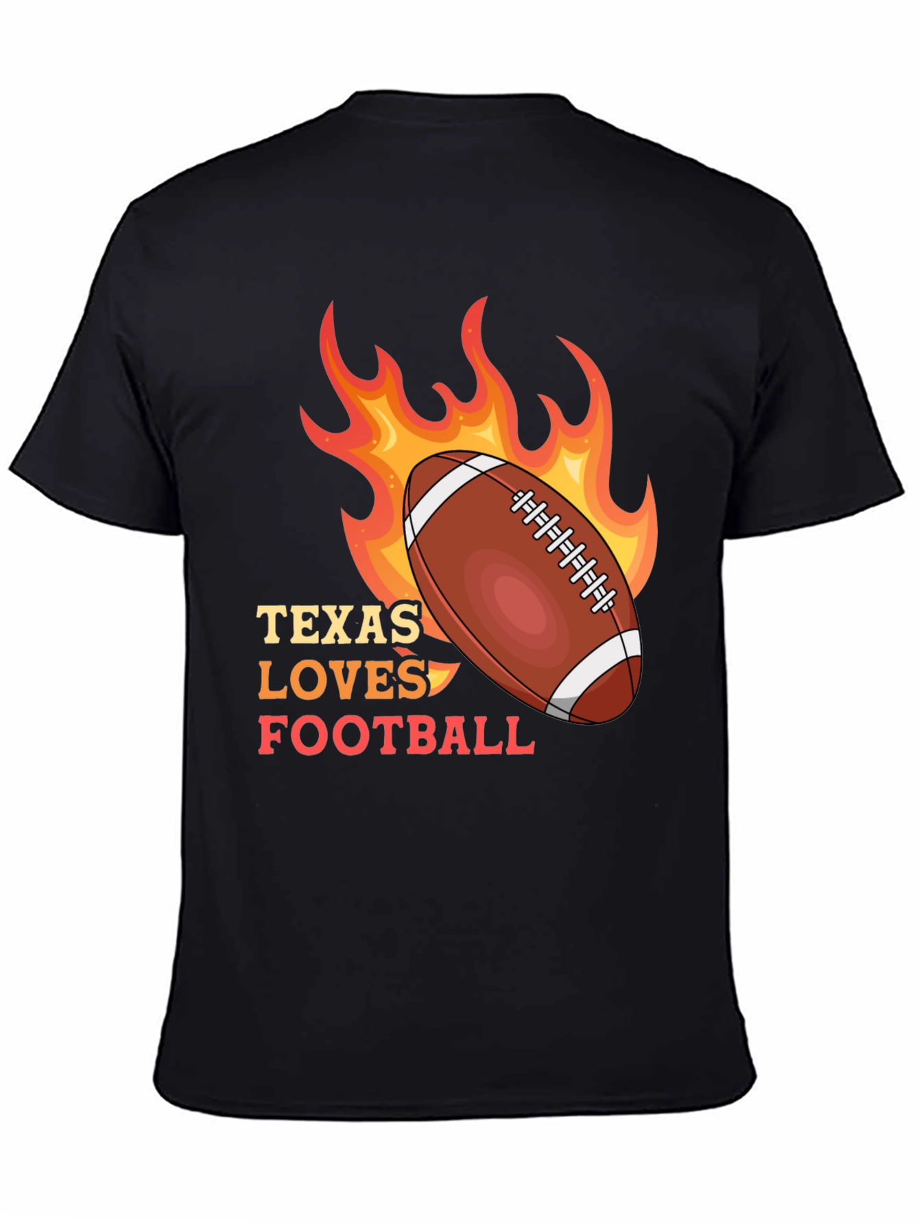 Texas Loves Football Graphic Tee