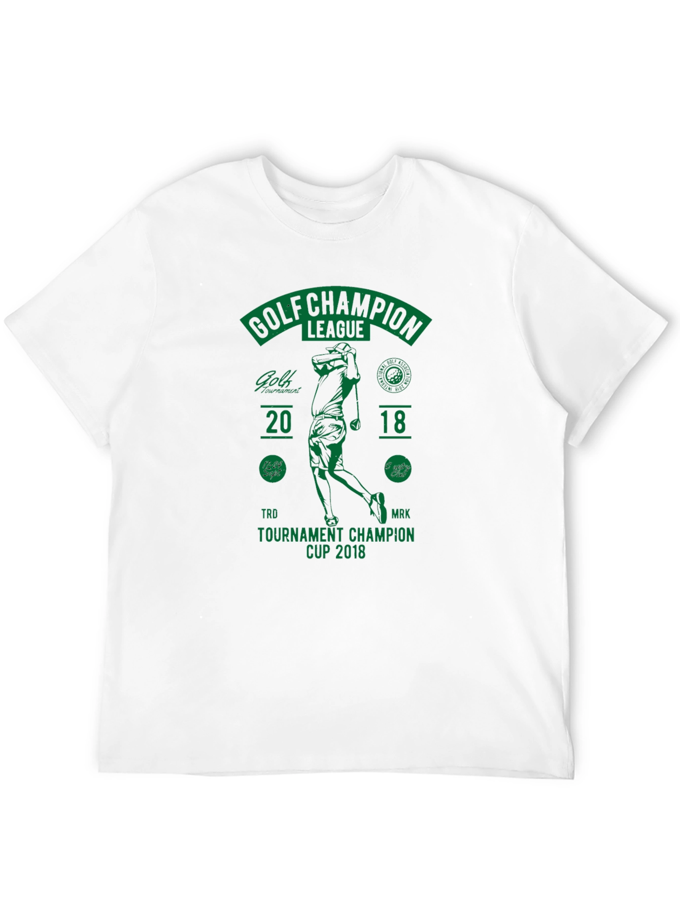 Golf Champion League Black T-Shirt