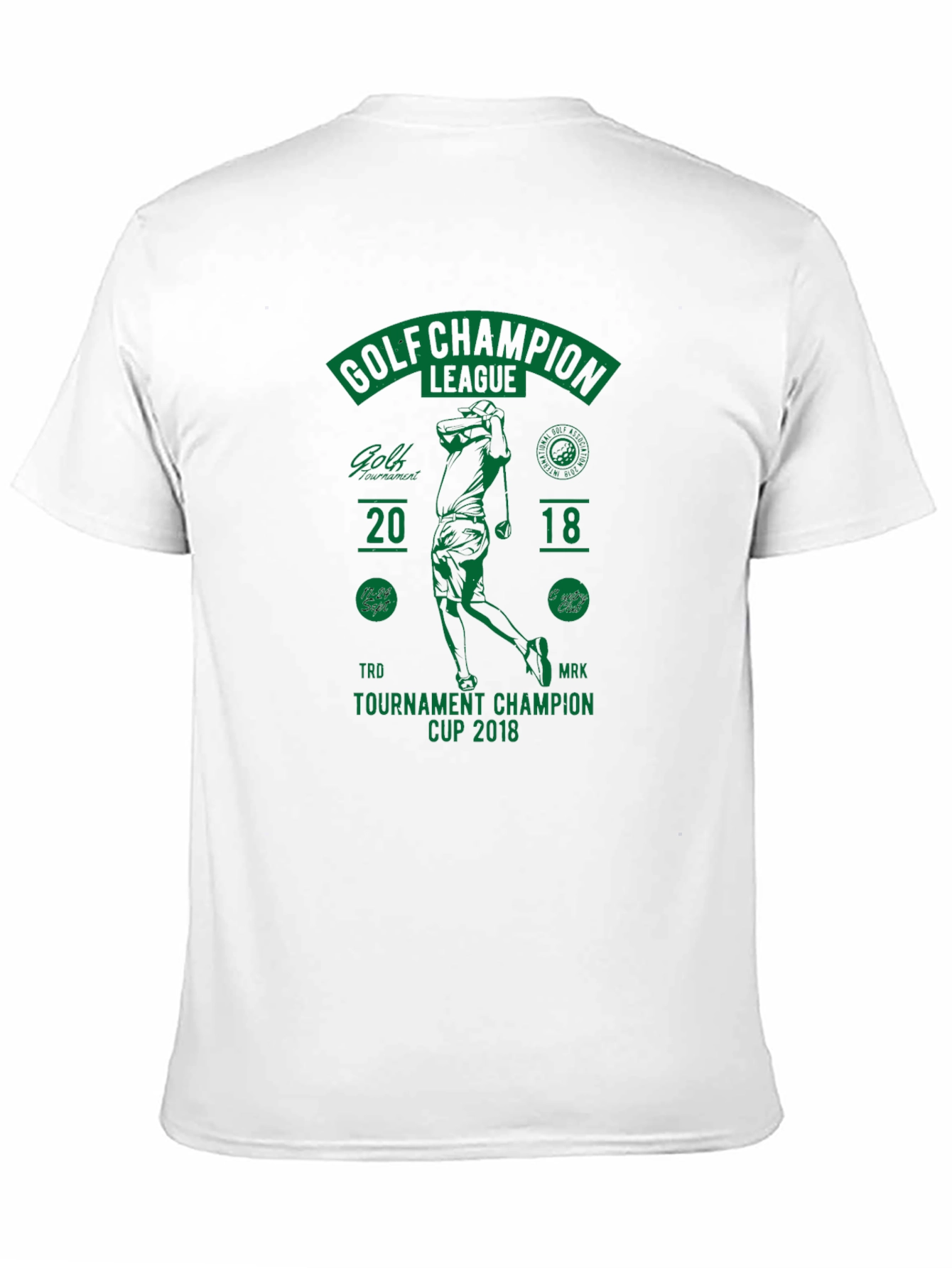 Golf Champion League Black T-Shirt