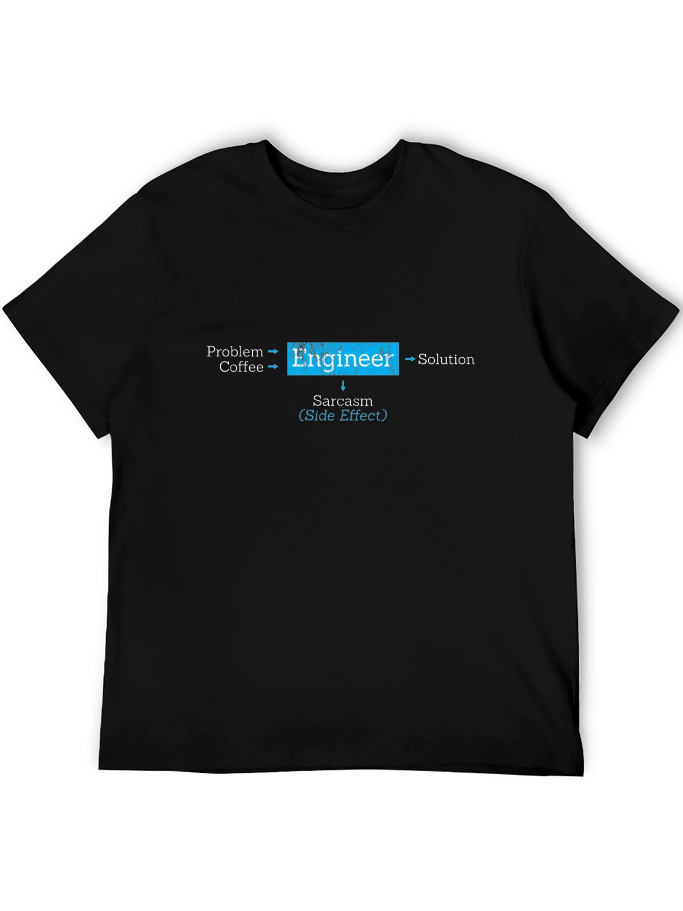 Engineer Flowchart Graphic Tee - Sarcasm Side Effect
