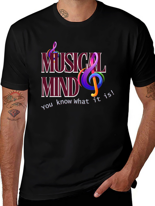 Musical Mind Graphic T-Shirt