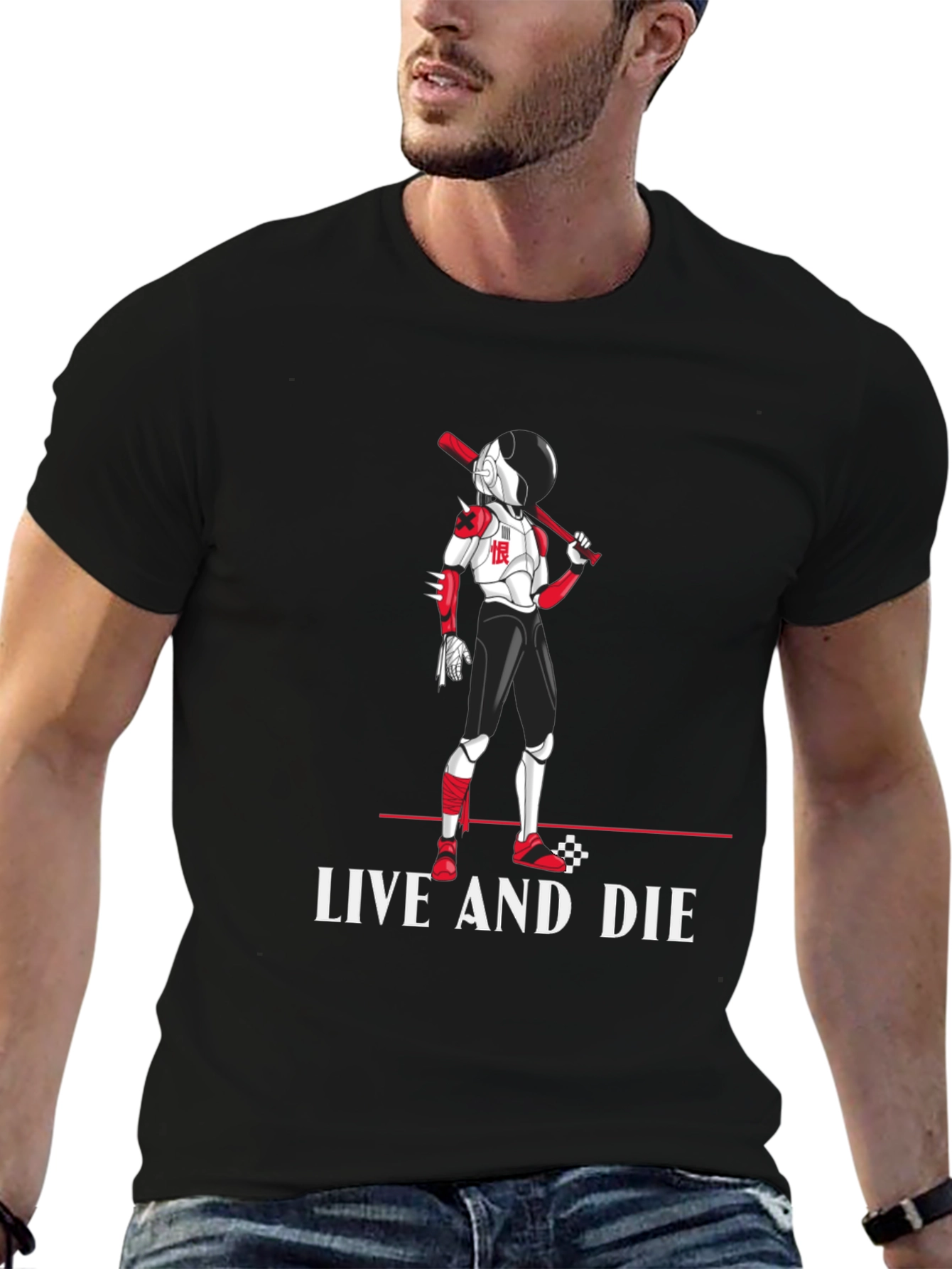 Live and Die Graphic T-Shirt