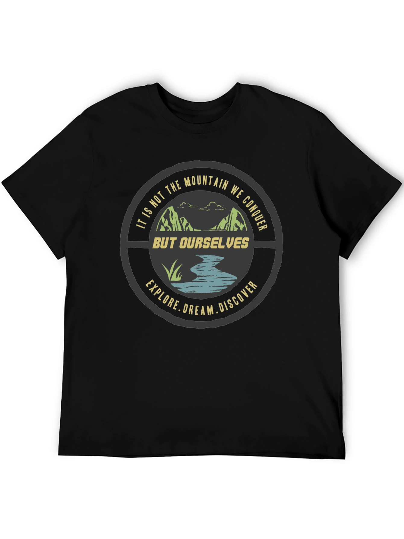 Adventure Graphic T-Shirt - Explore Dream Discover