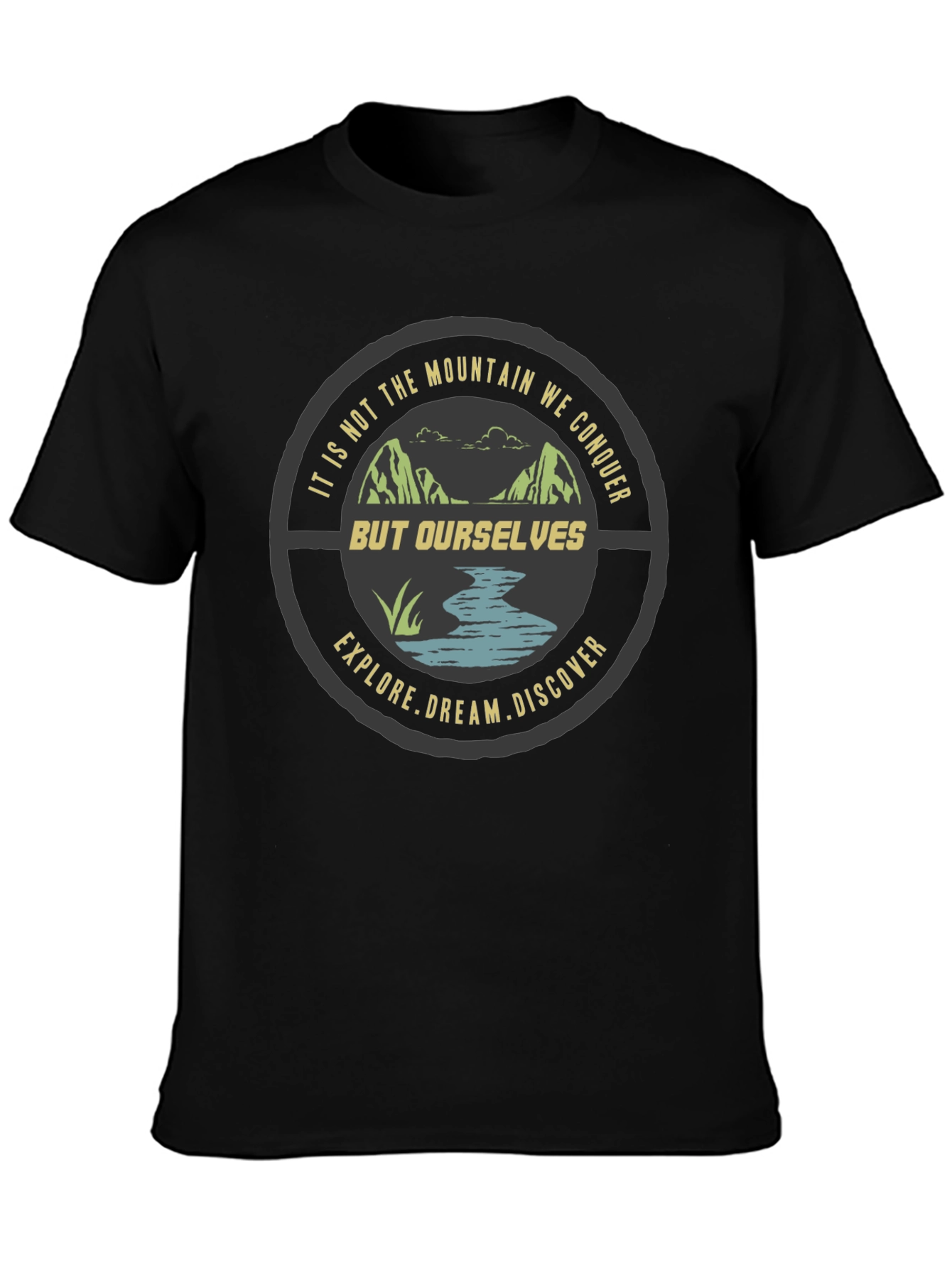 Adventure Graphic T-Shirt - Explore Dream Discover